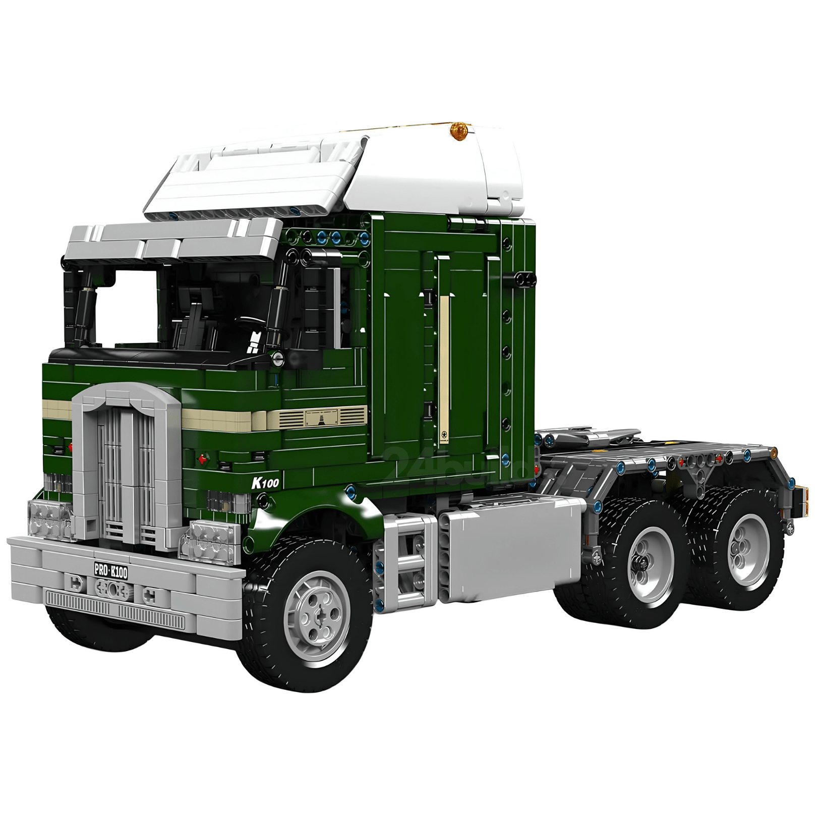 Remote Controlled 70s Cabover Truck | 2182pcs - BRICKS LAB
