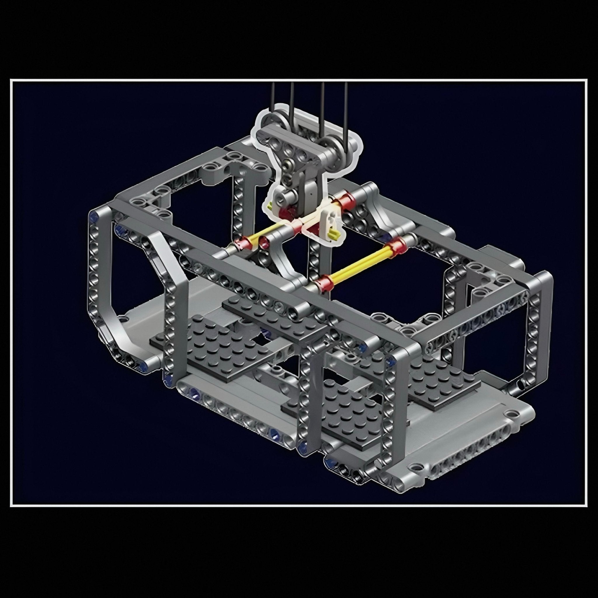 REMOTE CONTROLLED 98CM TOWER CRANE | 1796PCS - BRICKS LAB