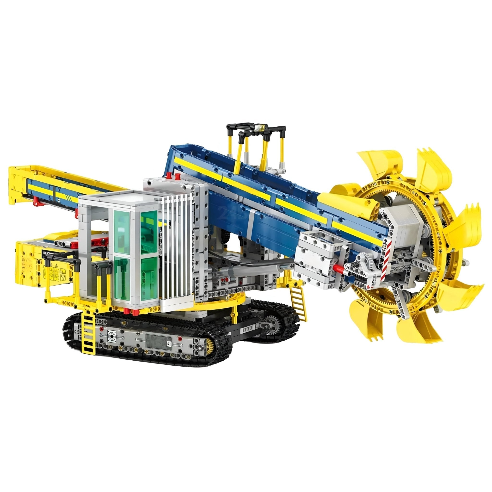 REMOTE CONTROLLED BUCKET WHEEL EXCAVATOR | 3190PCS - BRICKS LAB