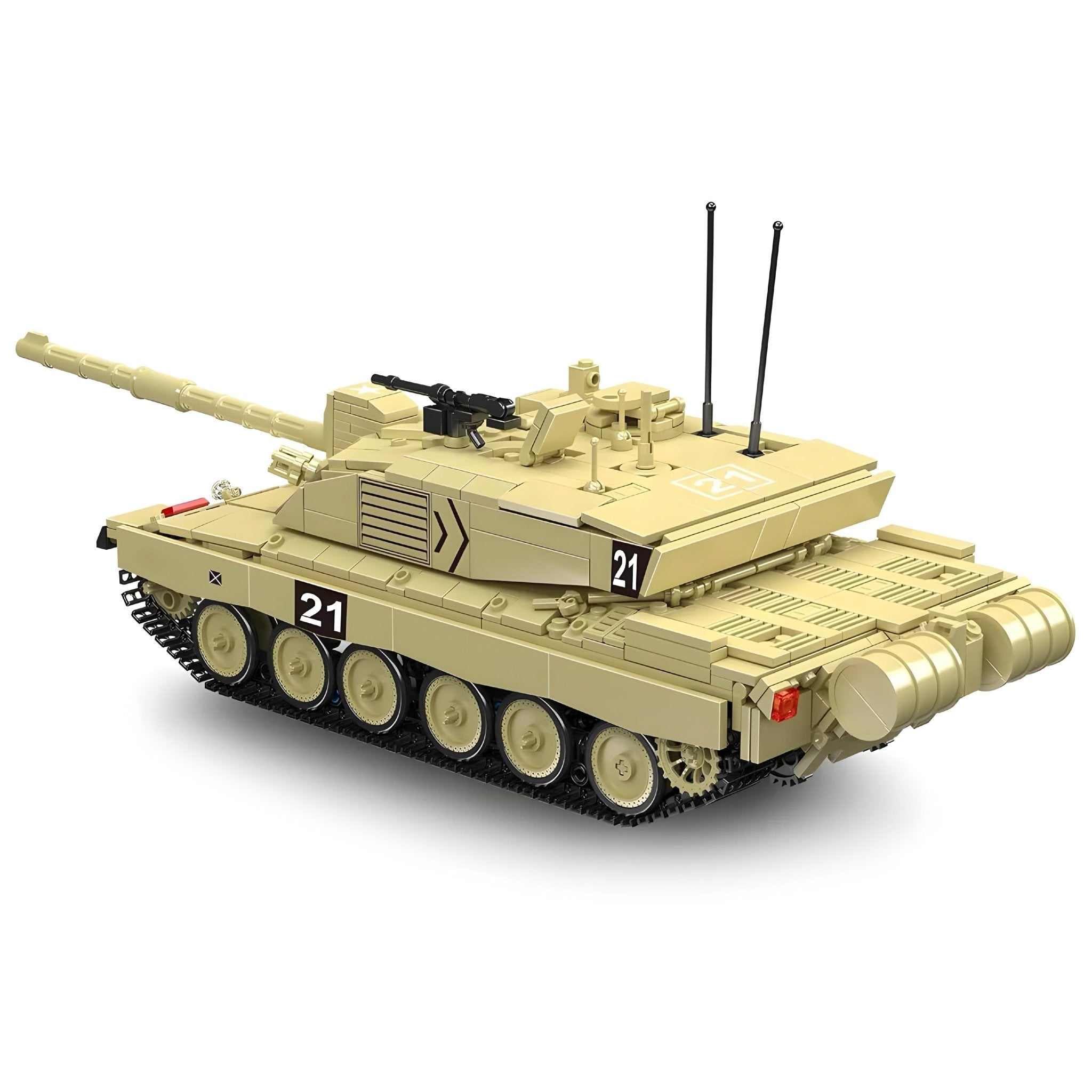 REMOTE CONTROLLED CHALLENGER 2 TANK | 1128PCS - BRICKS LAB