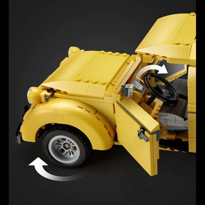Remote Controlled Citroën 2CV | 1238pcs - BRICKS LAB
