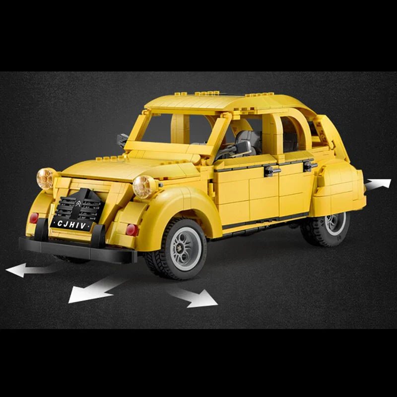 Remote Controlled Citroën 2CV | 1238pcs - BRICKS LAB