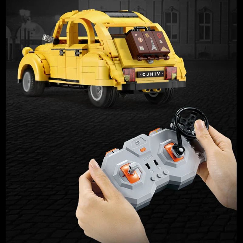 Remote Controlled Citroën 2CV | 1238pcs - BRICKS LAB