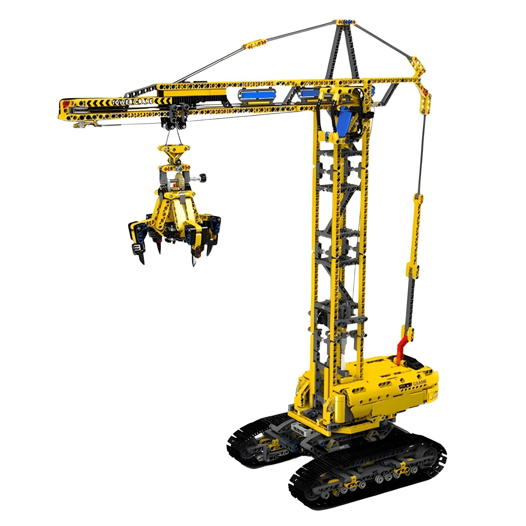 REMOTE CONTROLLED CITY BUILDING CRANE | 1730PCS - BRICKS LAB