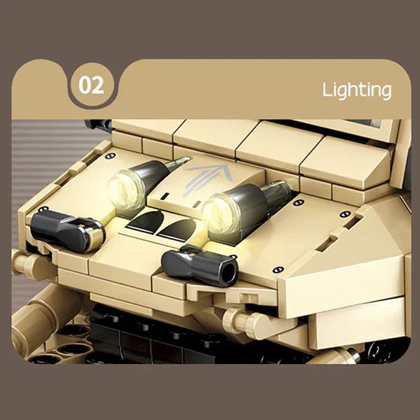 REMOTE CONTROLLED COMBAT BUGGY | 1182PCS - BRICKS LAB