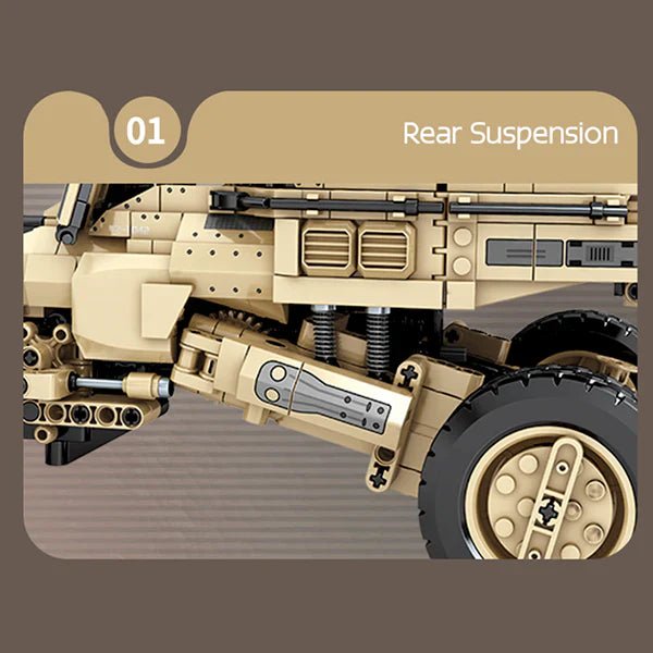Remote Controlled Combat Buggy | 1182pcs - BRICKS LAB