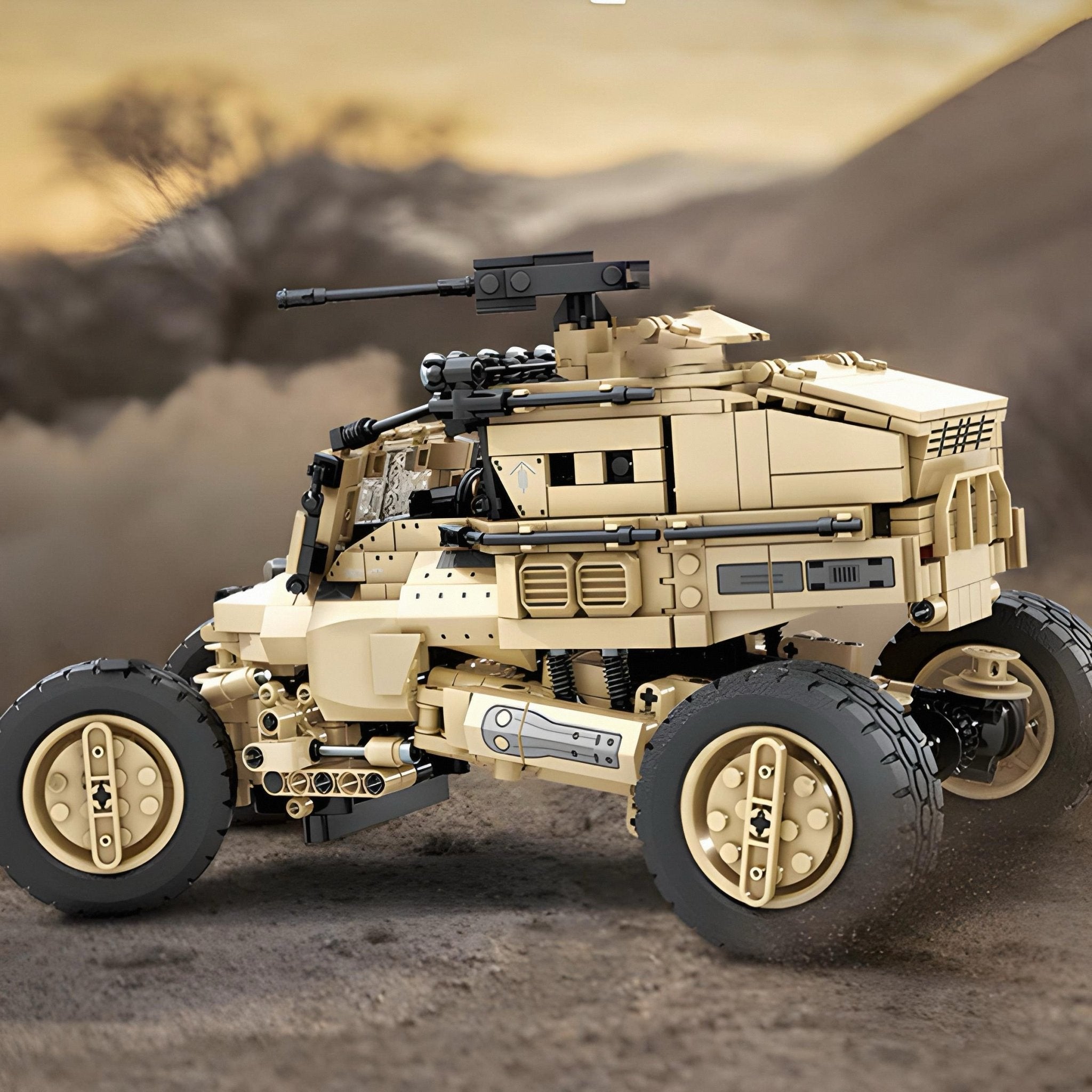 REMOTE CONTROLLED COMBAT BUGGY | 1182PCS - BRICKS LAB