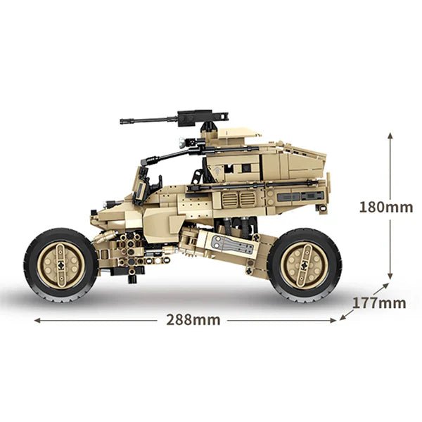 Remote Controlled Combat Buggy | 1182pcs - BRICKS LAB