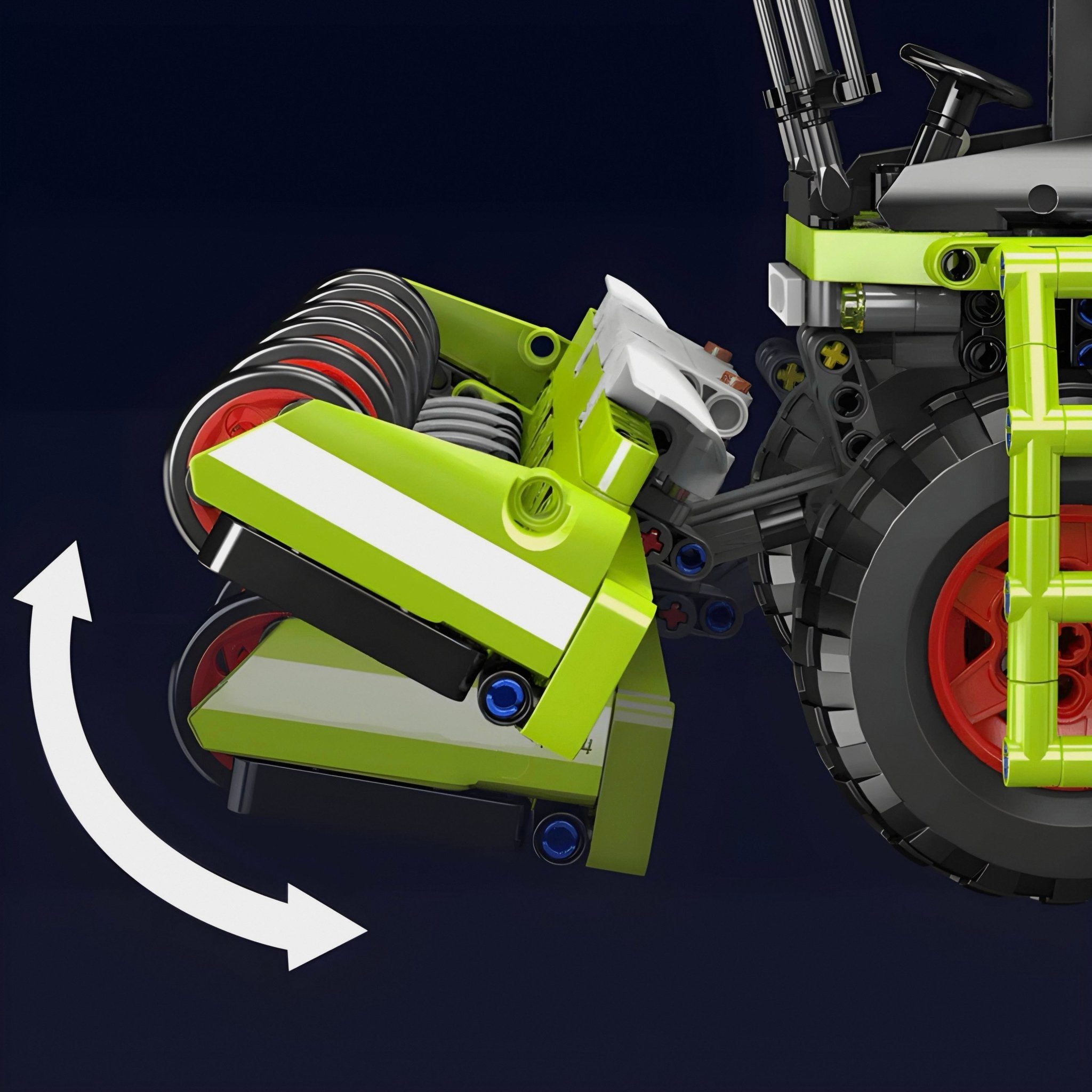 REMOTE CONTROLLED COMBINE HARVESTER | 1264PCS - BRICKS LAB