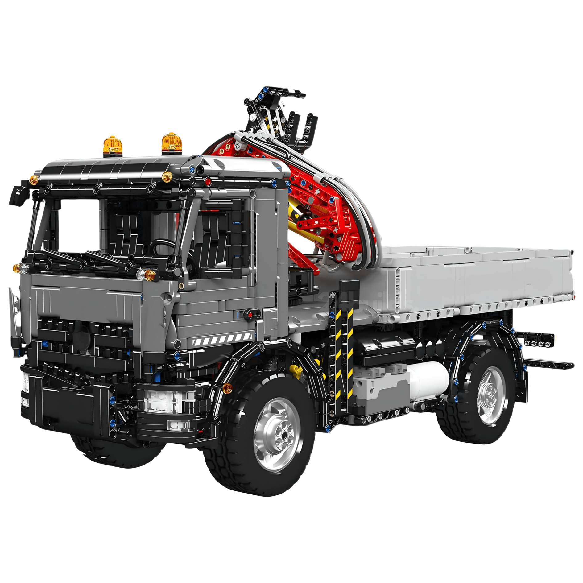REMOTE CONTROLLED CONSTRUCTION CRANE TRUCK | 3766PCS - BRICKS LAB