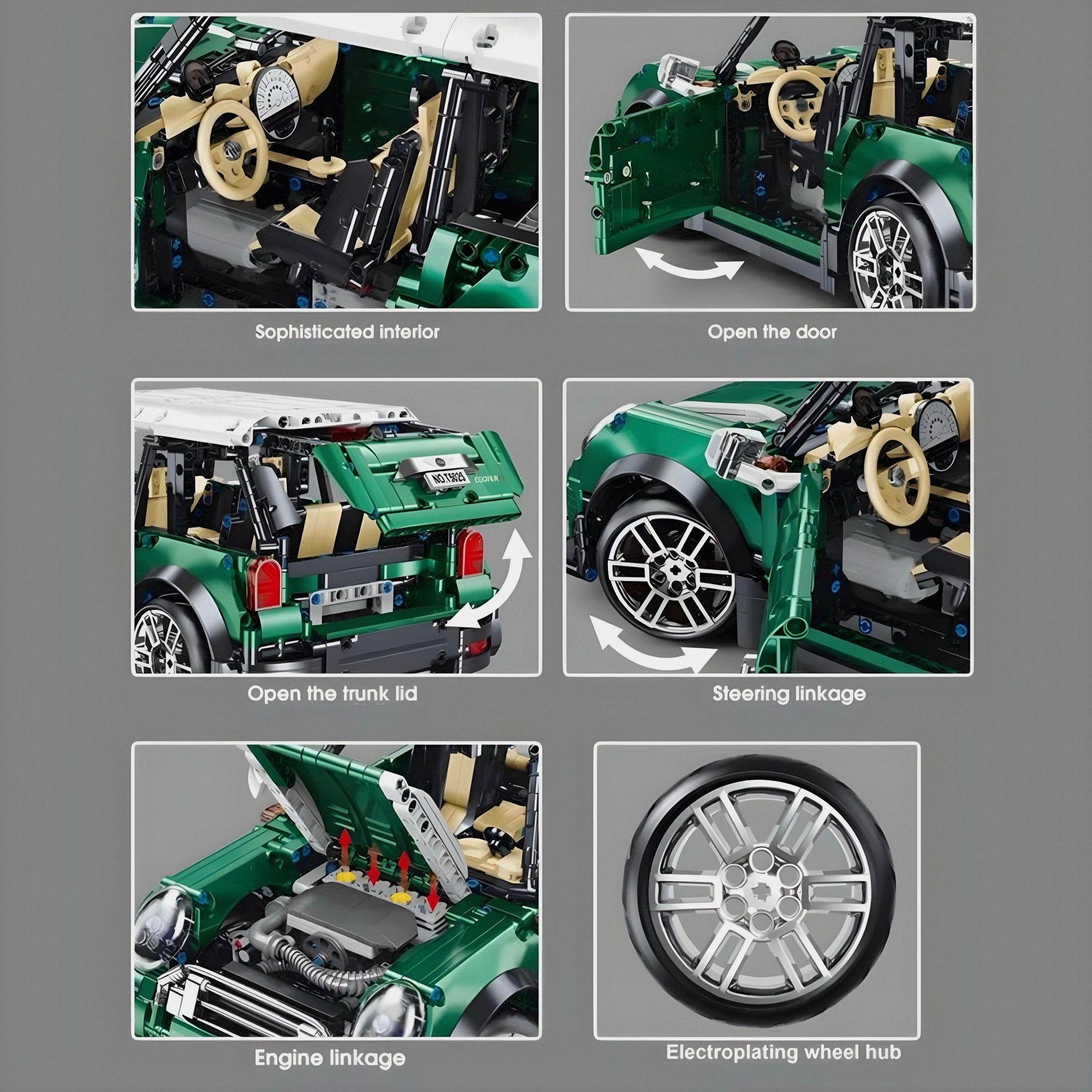 Remote Controlled Cooper S | 2292pcs - BRICKS LAB