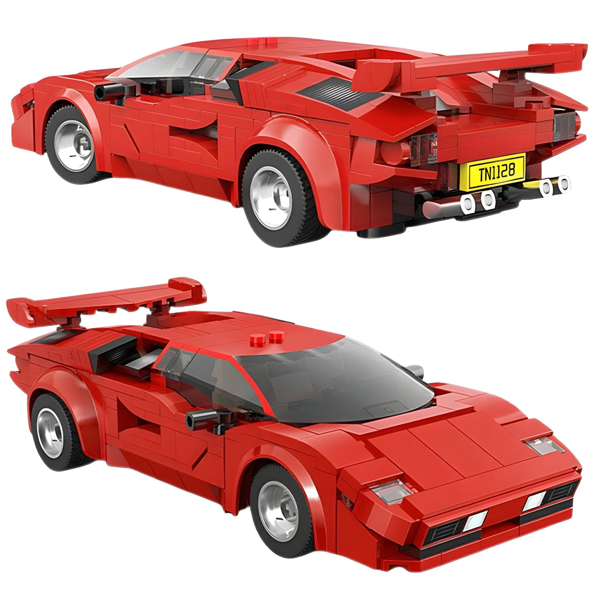 Remote Controlled Countach | 328pcs - BRICKS LAB
