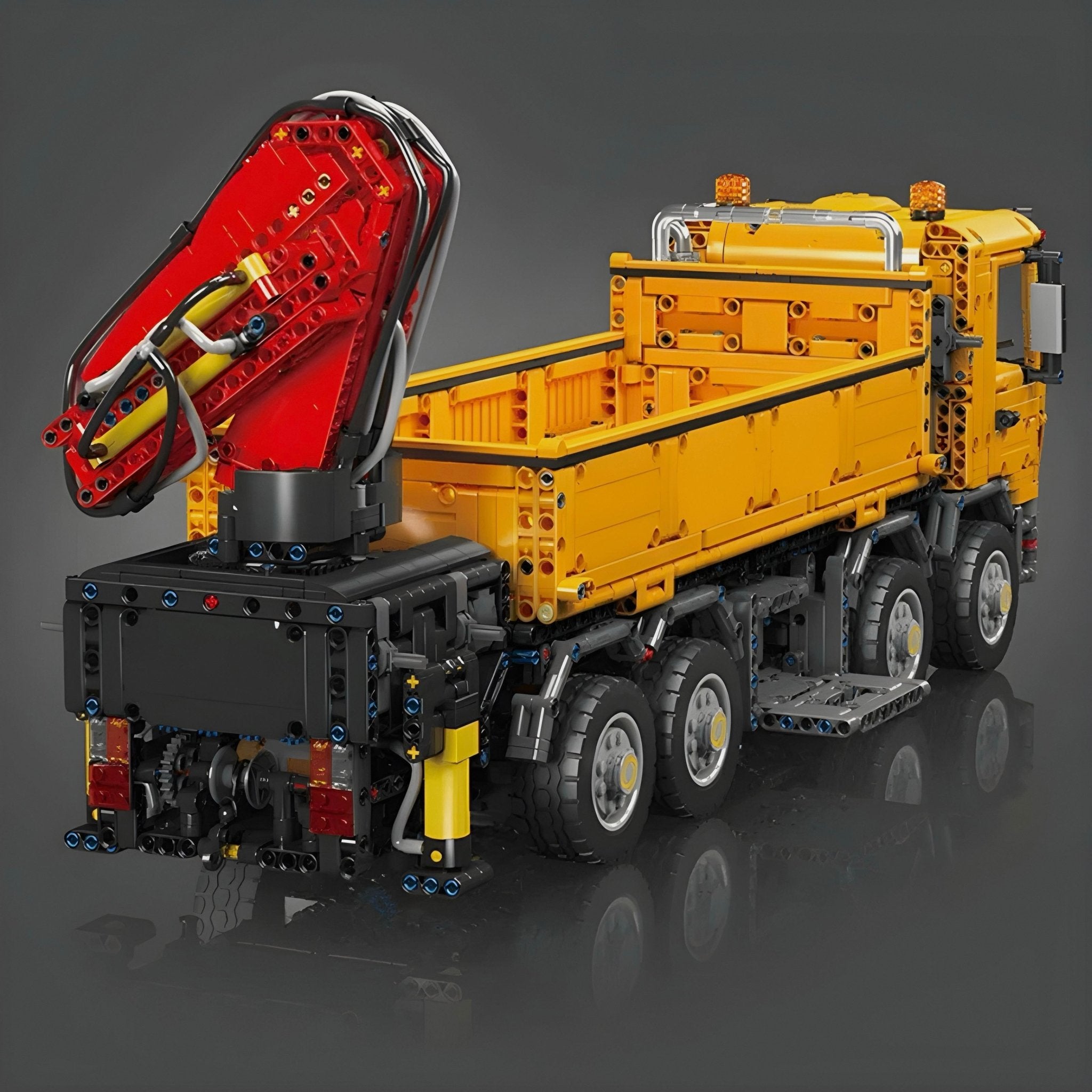 REMOTE CONTROLLED CRANE TRUCK | 4012PCS - BRICKS LAB