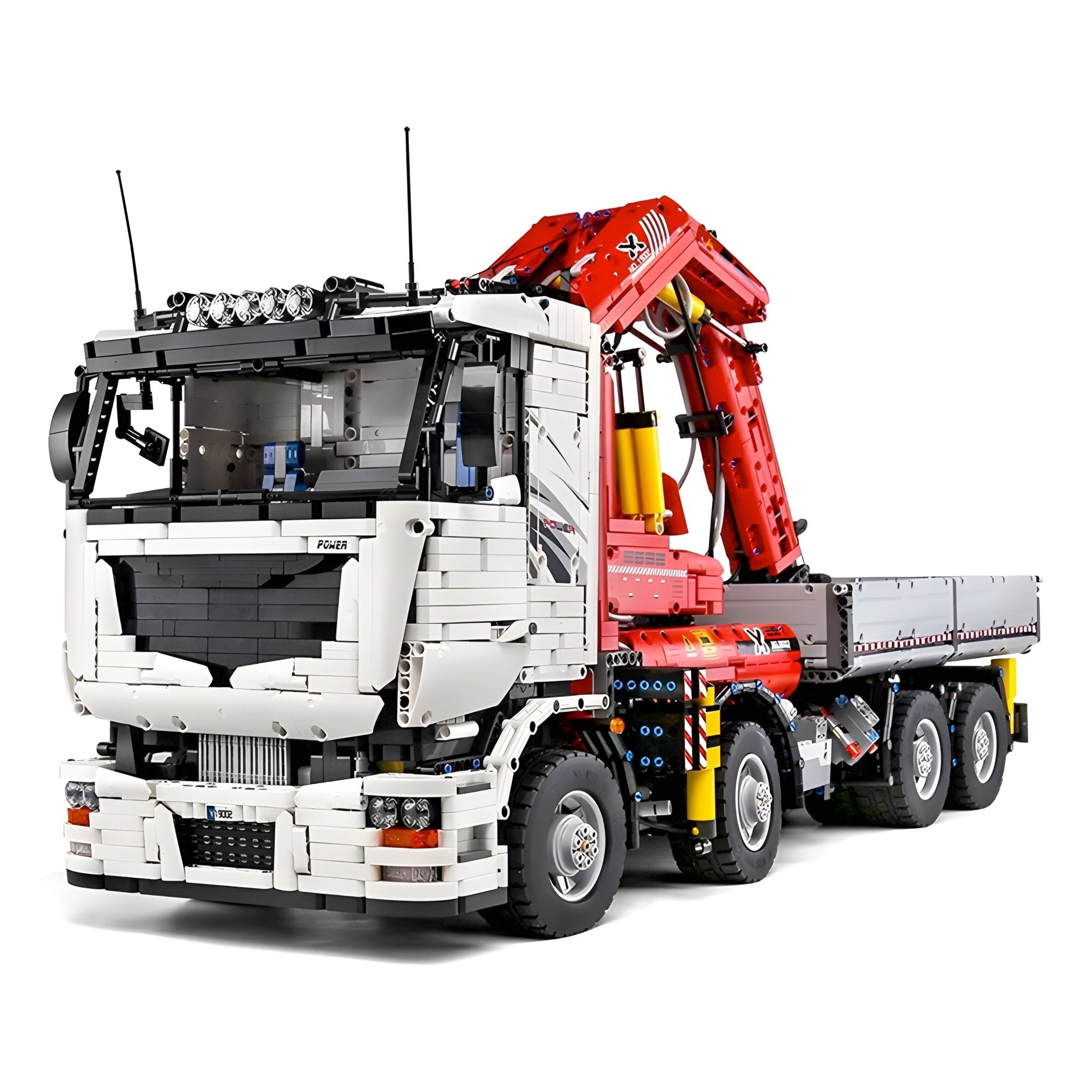 REMOTE CONTROLLED CRANE TRUCK | 8238PCS - BRICKS LAB