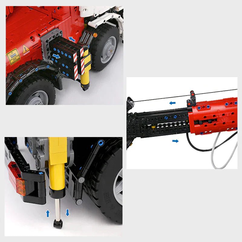 REMOTE CONTROLLED CRANE TRUCK | 8238PCS - BRICKS LAB