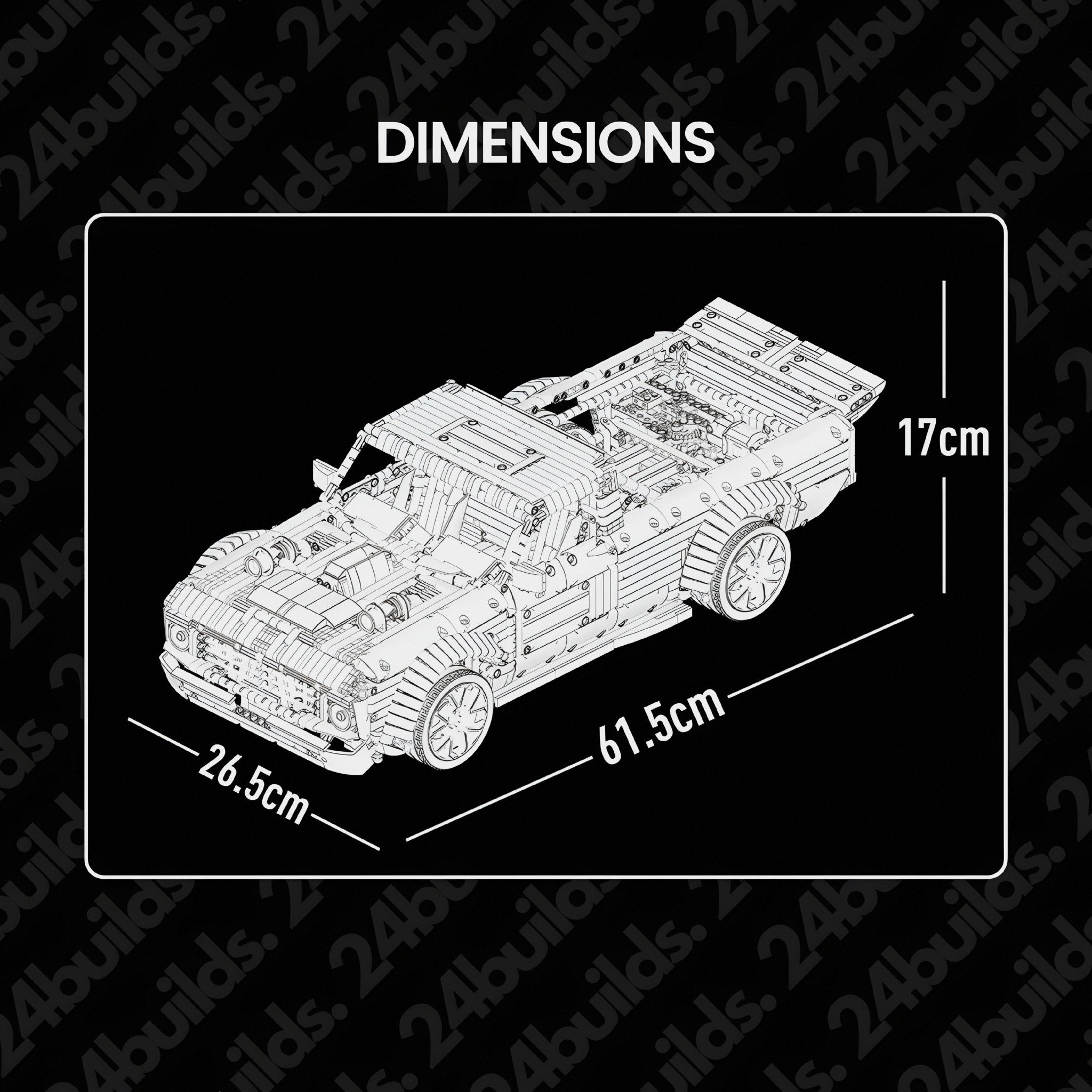 Remote Controlled F - 150 Hoonitruck | 3694pcs - BRICKS LAB