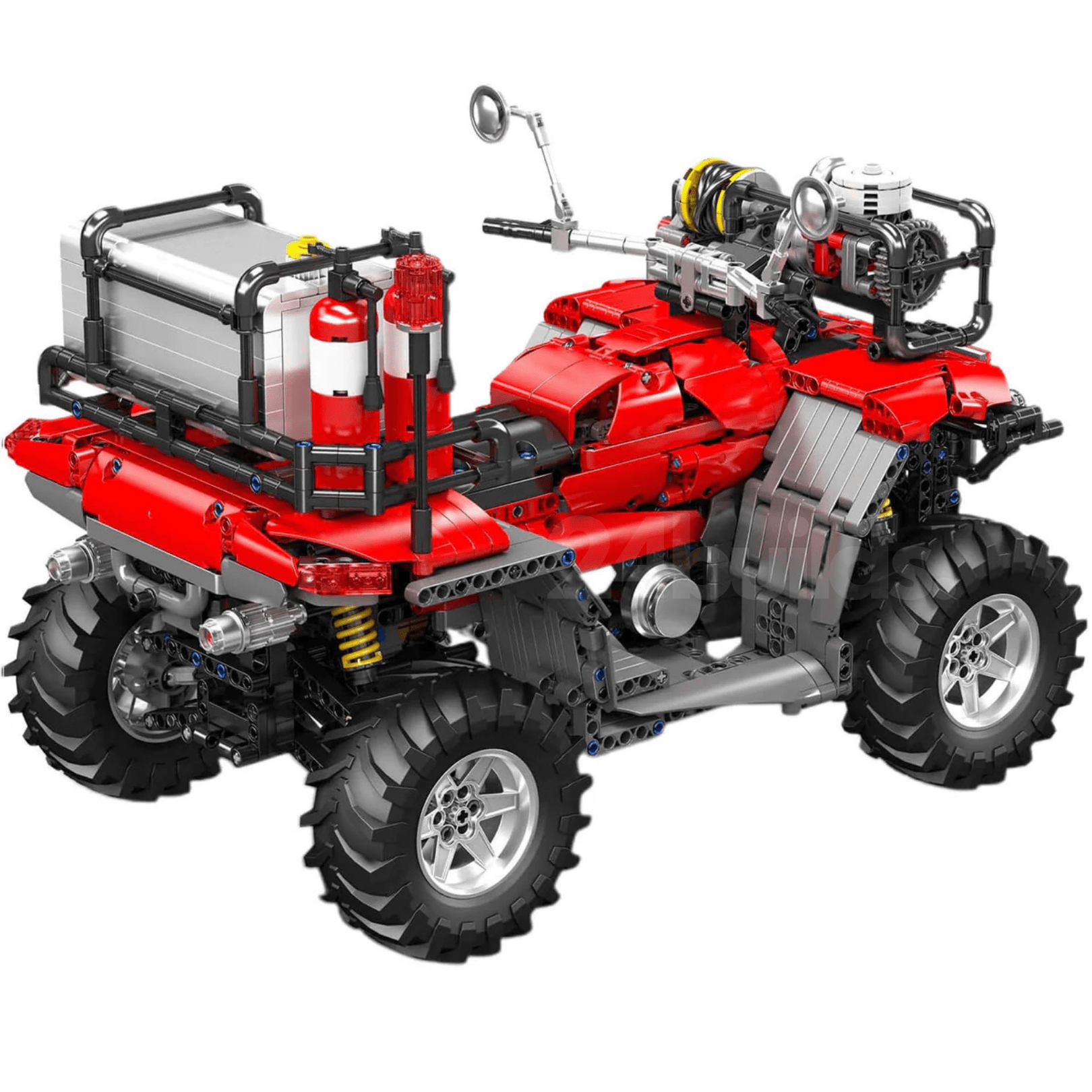 Remote Controlled Fire Rescue ATV | 2102pcs - BRICKS LAB