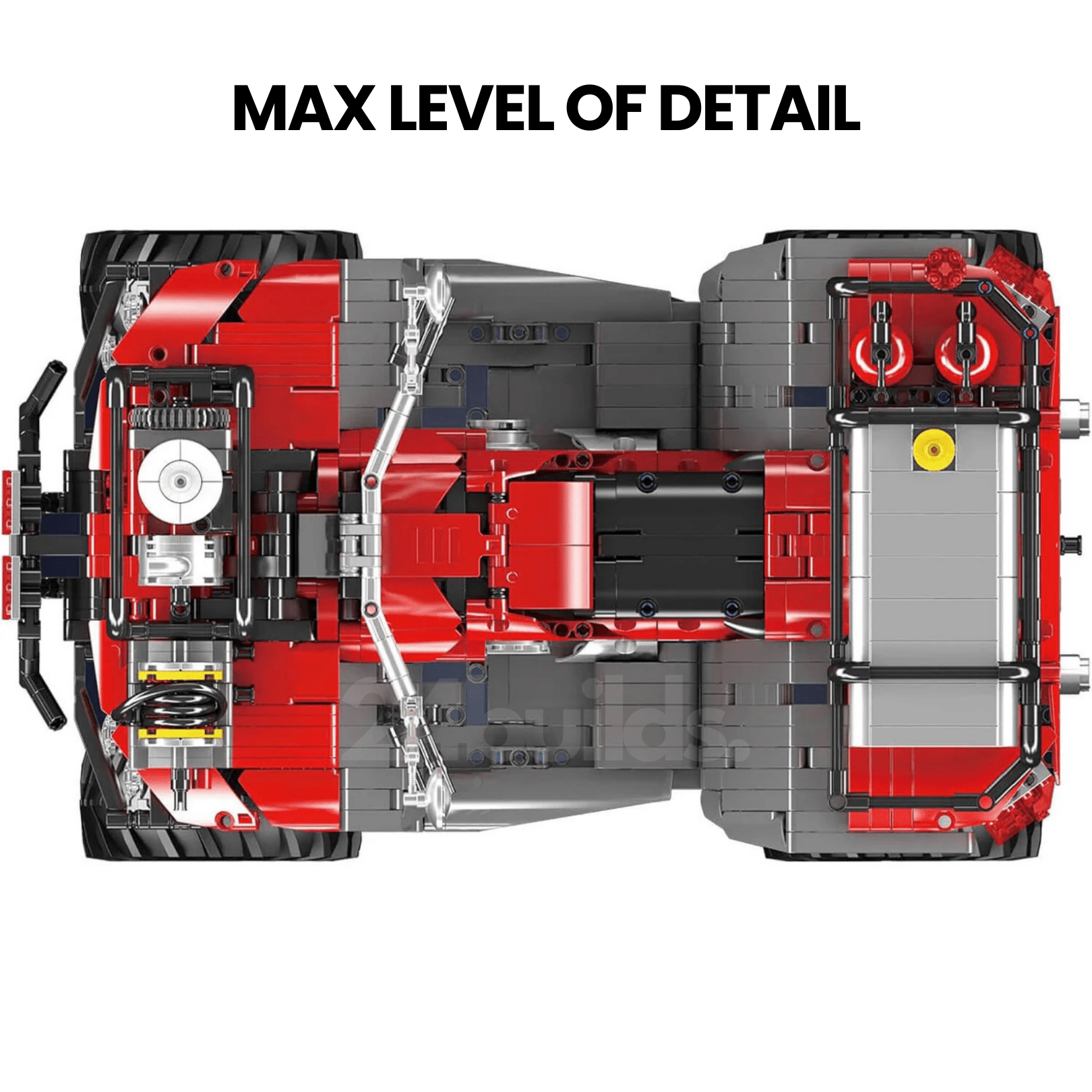 Remote Controlled Fire Rescue ATV | 2102pcs - BRICKS LAB