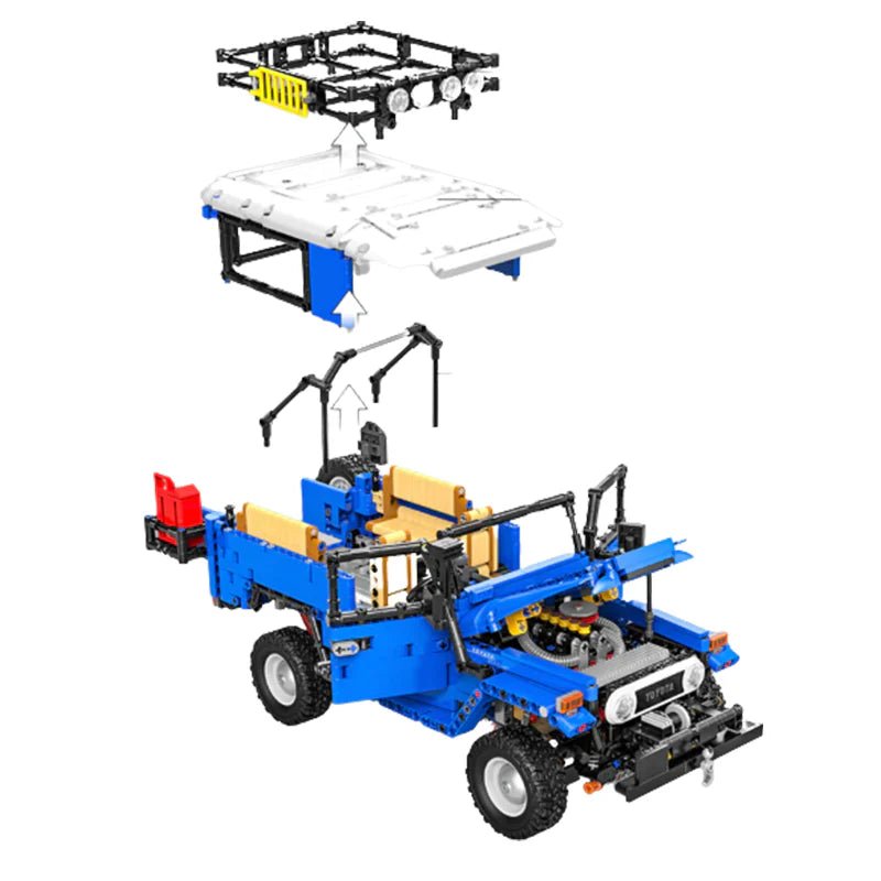 Remote Controlled FJ40 Land Cruiser | 2101pcs - BRICKS LAB