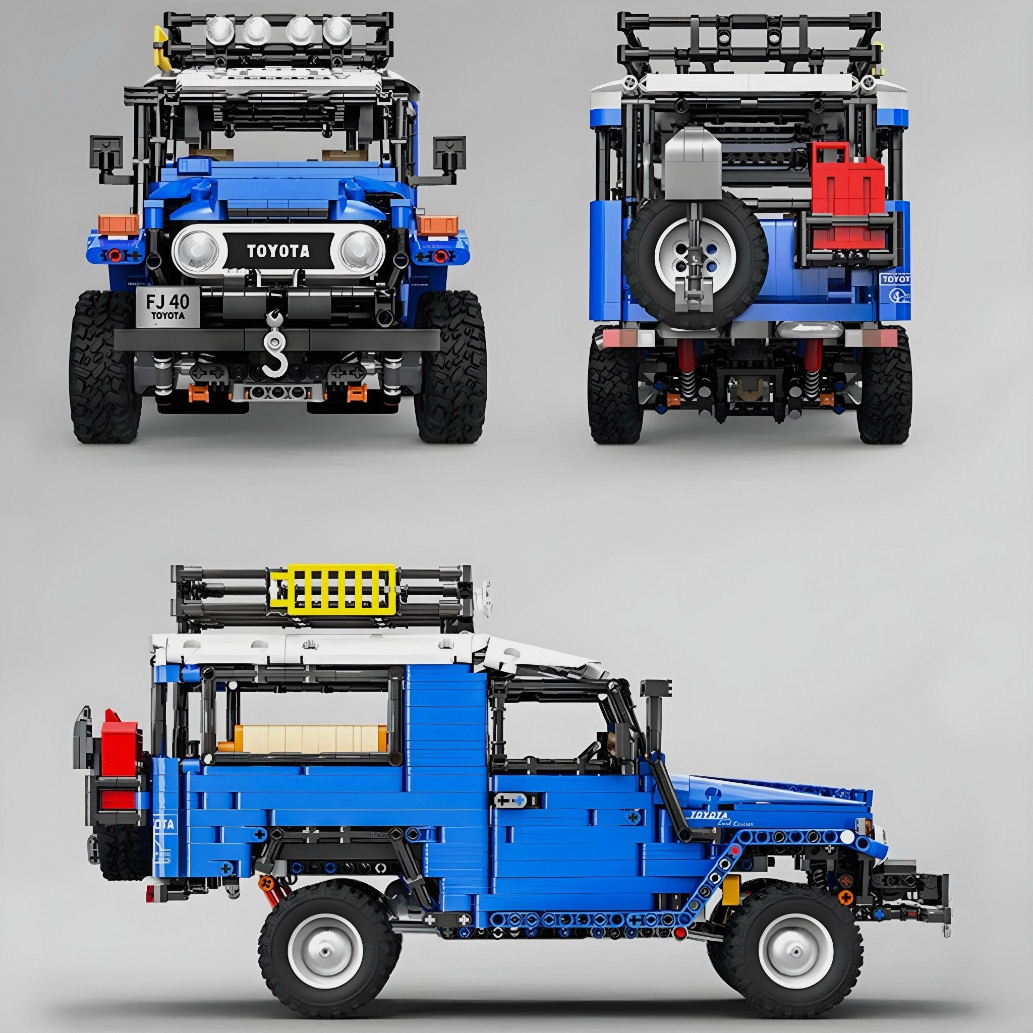 Remote Controlled FJ40 Land Cruiser | 2101pcs - BRICKS LAB