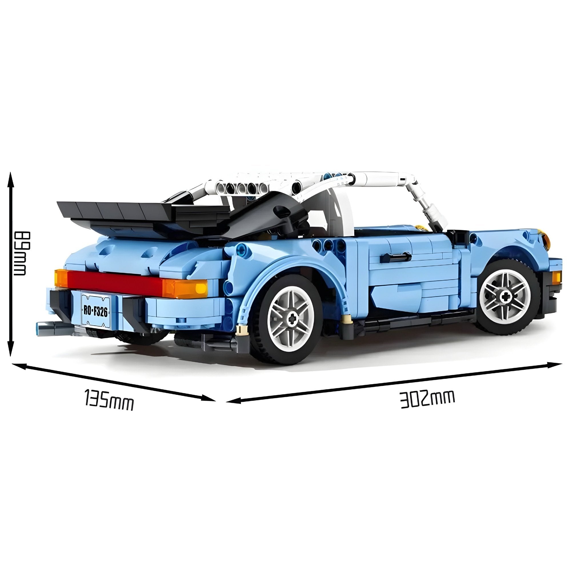 Remote Controlled German Coupe | 968pcs - BRICKS LAB