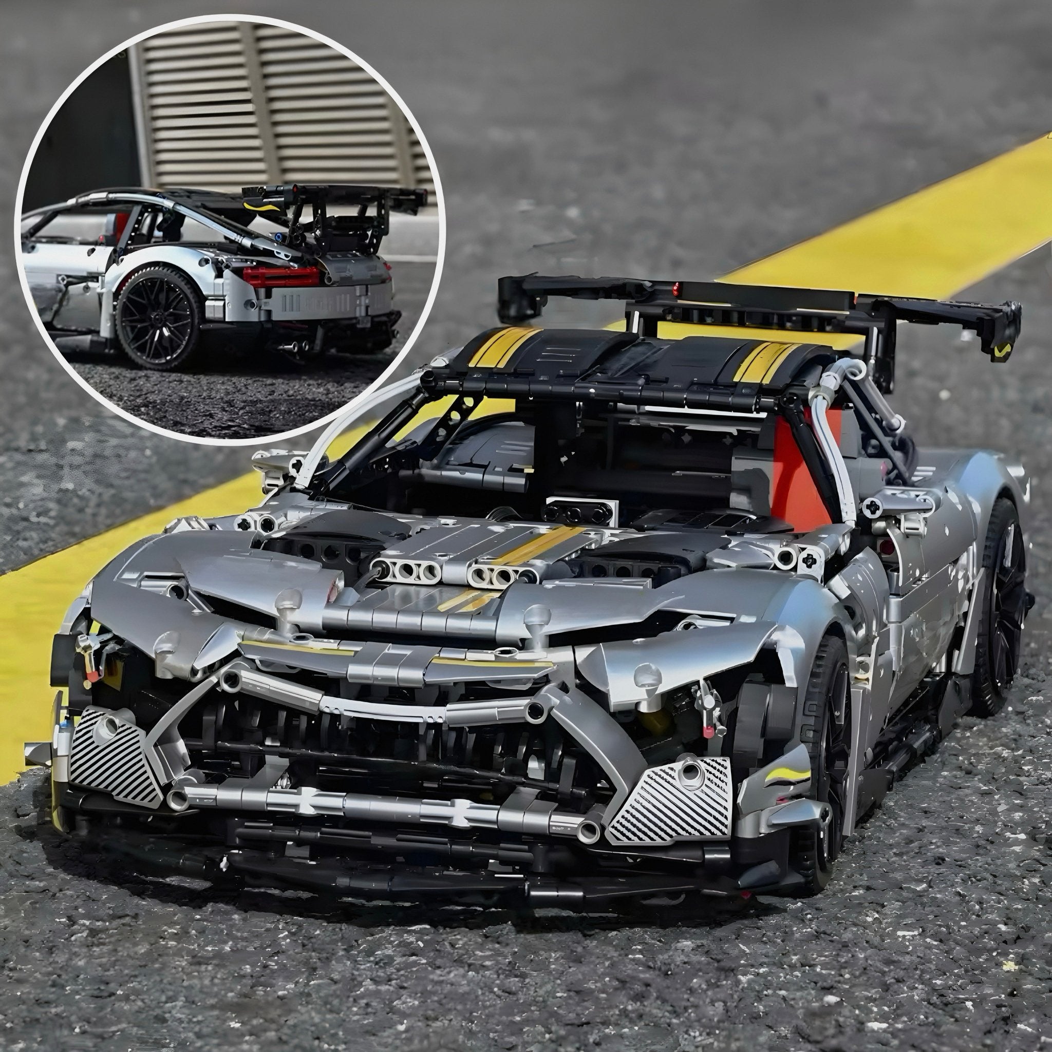 Remote Controlled German GT - R | 2872pcs - BRICKS LAB