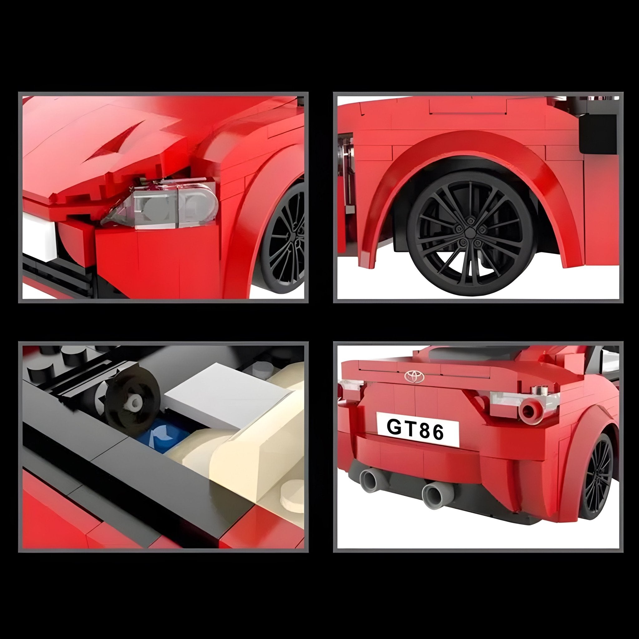 Remote Controlled GT86 | 302pcs - BRICKS LAB