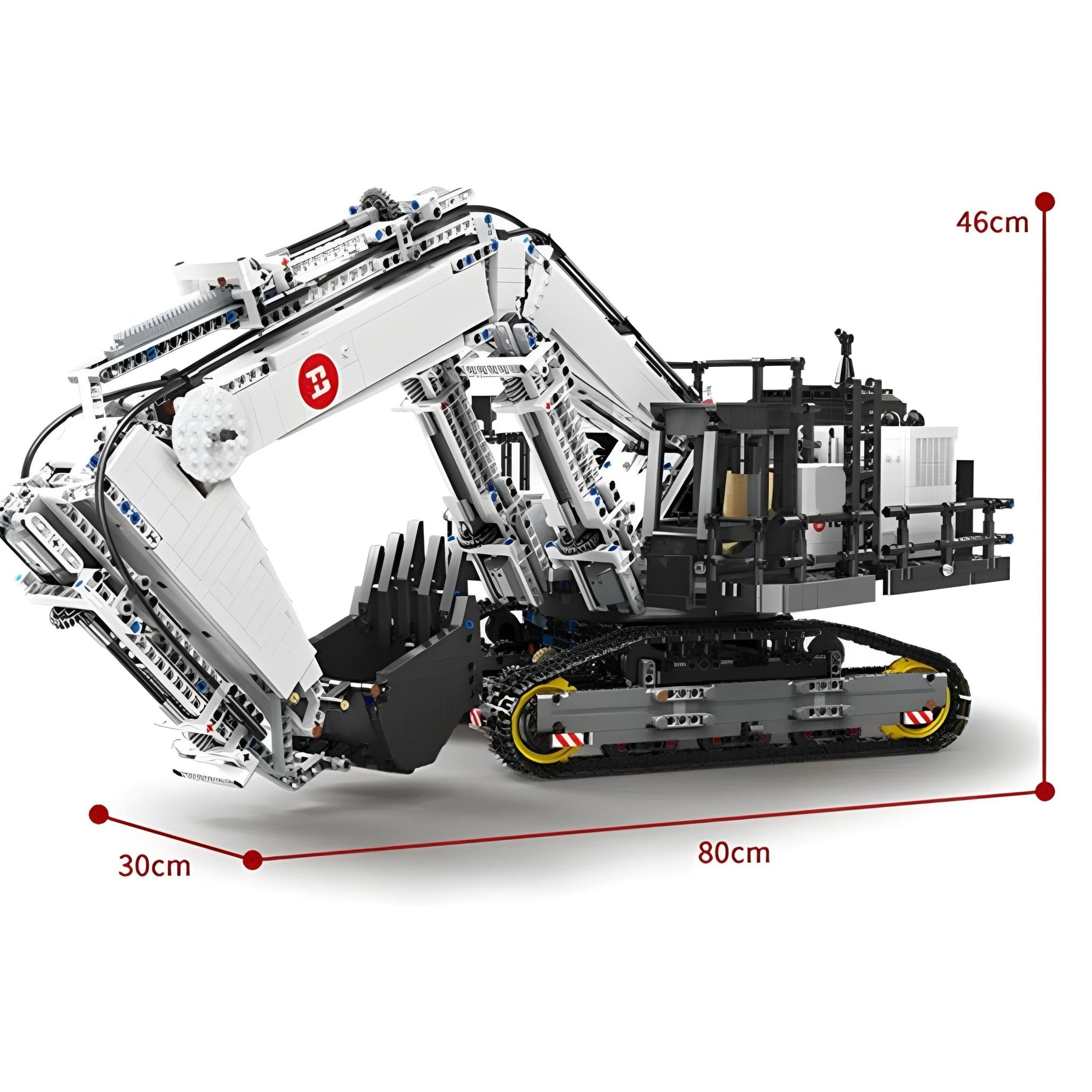 REMOTE CONTROLLED HEAVY DUTY DIGGER | 4342PCS - BRICKS LAB