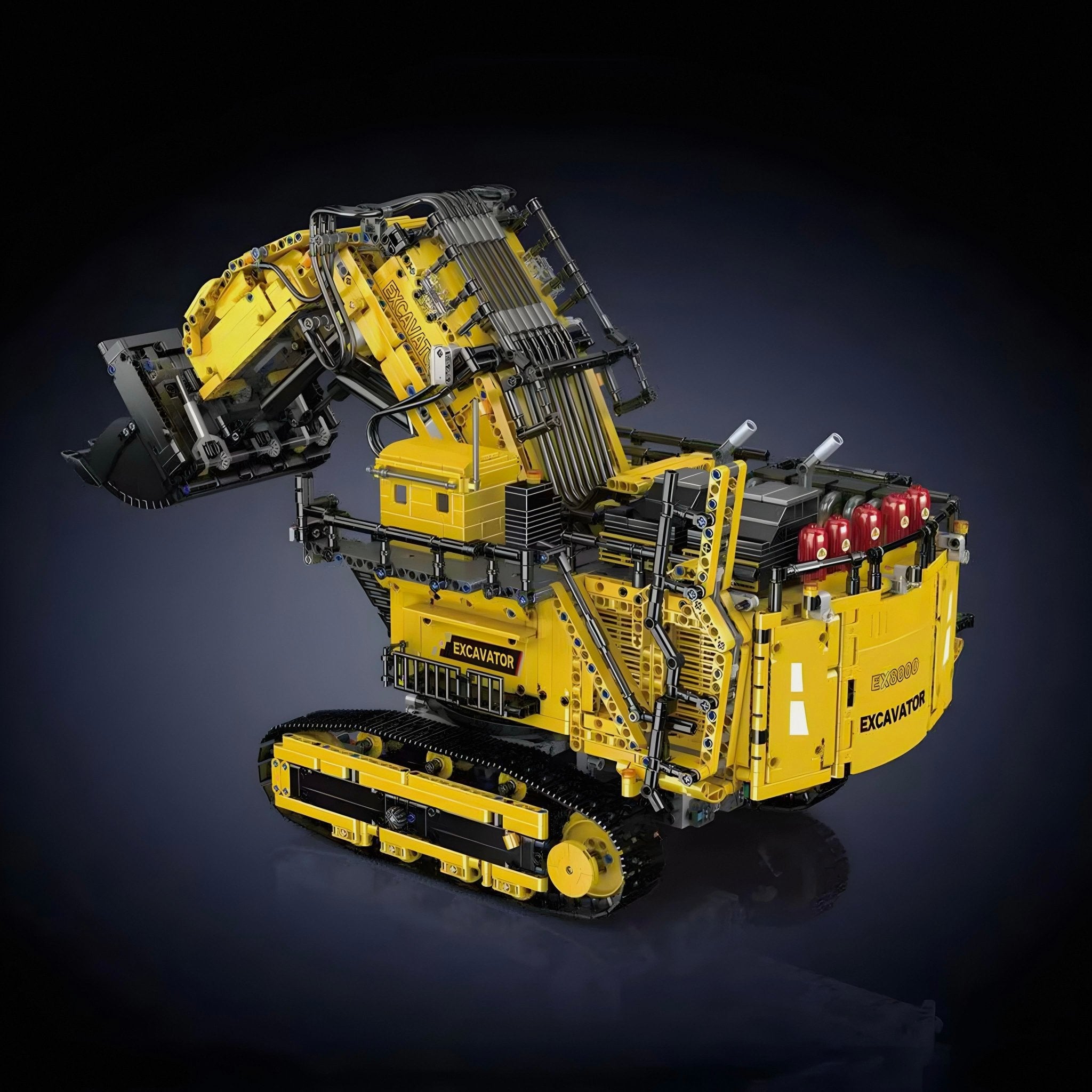 REMOTE CONTROLLED HEAVY DUTY EXCAVATOR | 4768PCS - BRICKS LAB