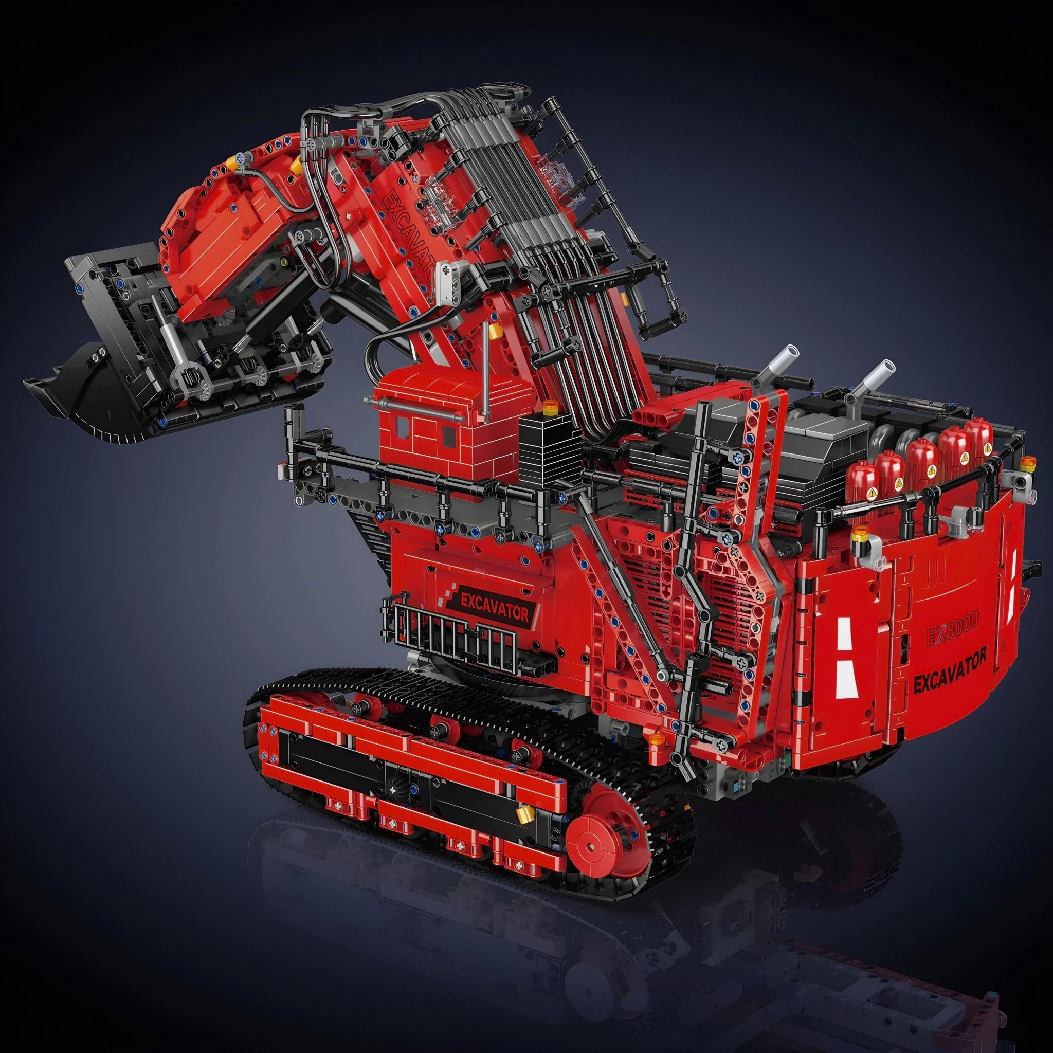REMOTE CONTROLLED HEAVY DUTY EXCAVATOR | 4768PCS - BRICKS LAB