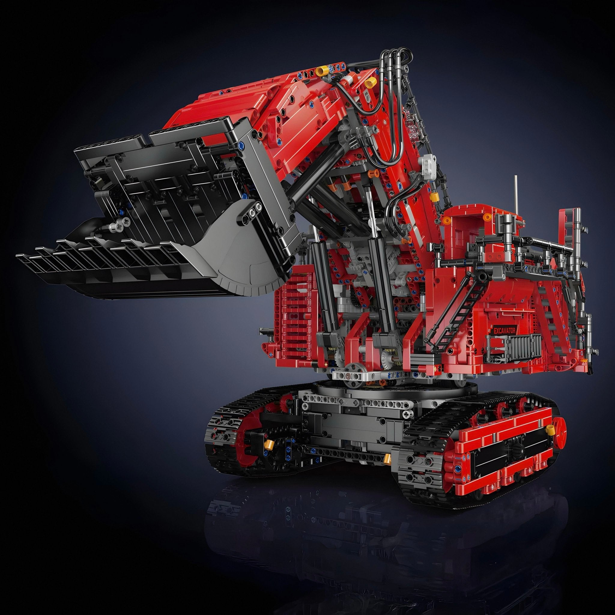 REMOTE CONTROLLED HEAVY DUTY EXCAVATOR | 4768PCS - BRICKS LAB