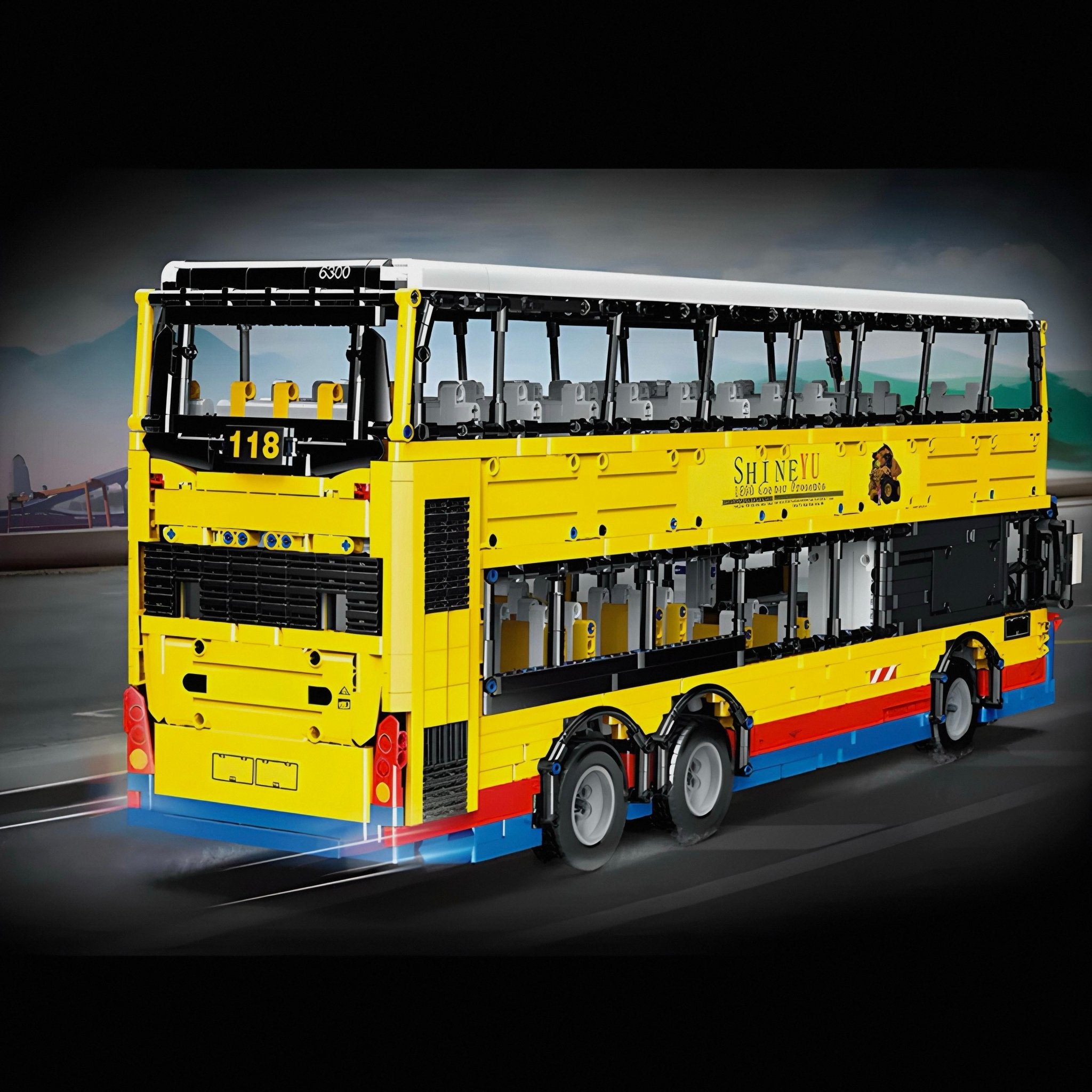 Remote Controlled Hong Kong Bus | 4316pcs - BRICKS LAB