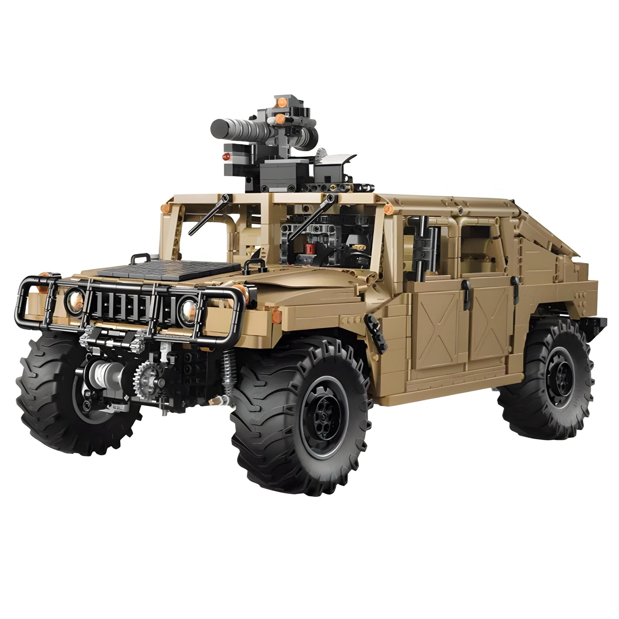 REMOTE CONTROLLED HUMVEE | 3934PCS - BRICKS LAB