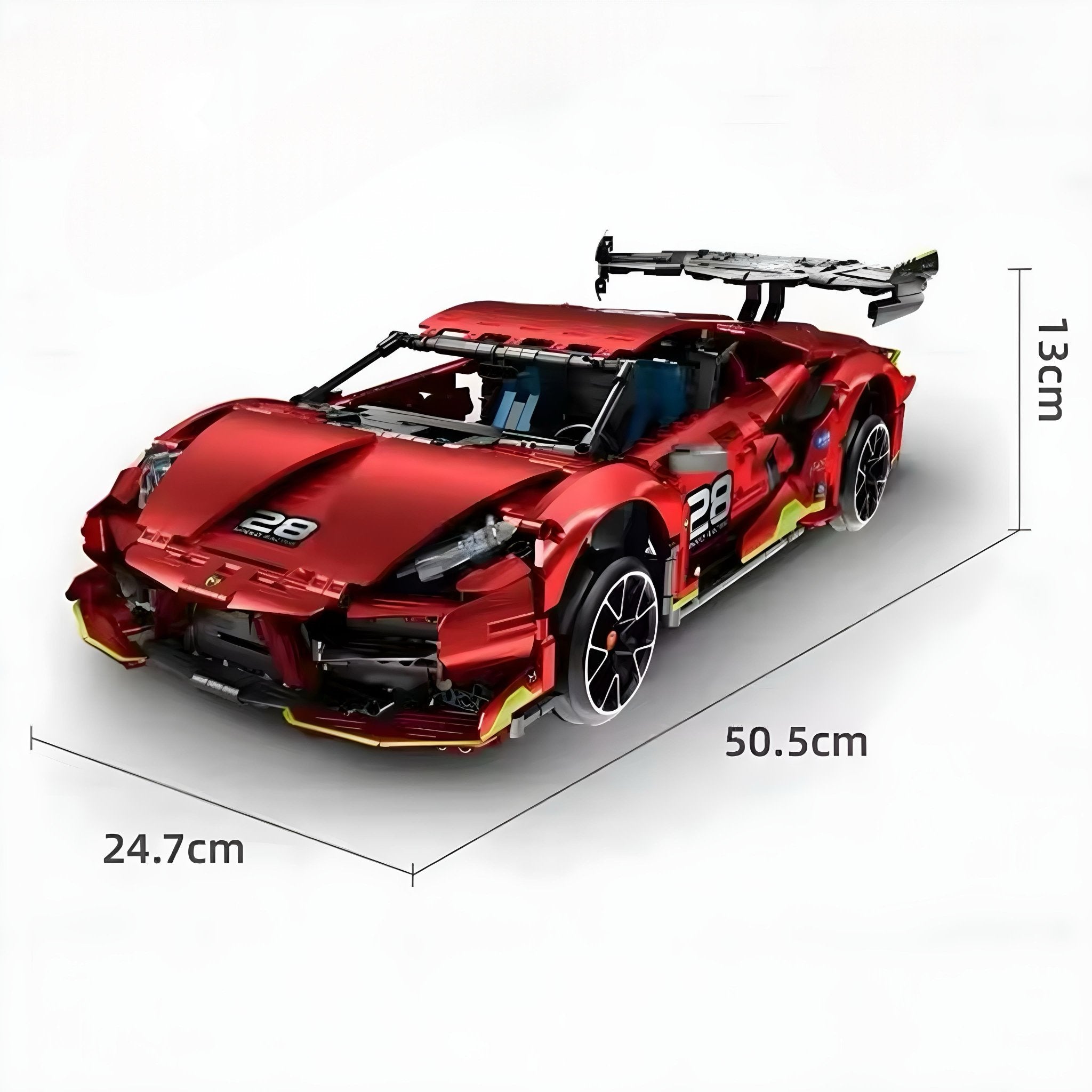 Remote Controlled Italian Drifter | 1837pcs - BRICKS LAB