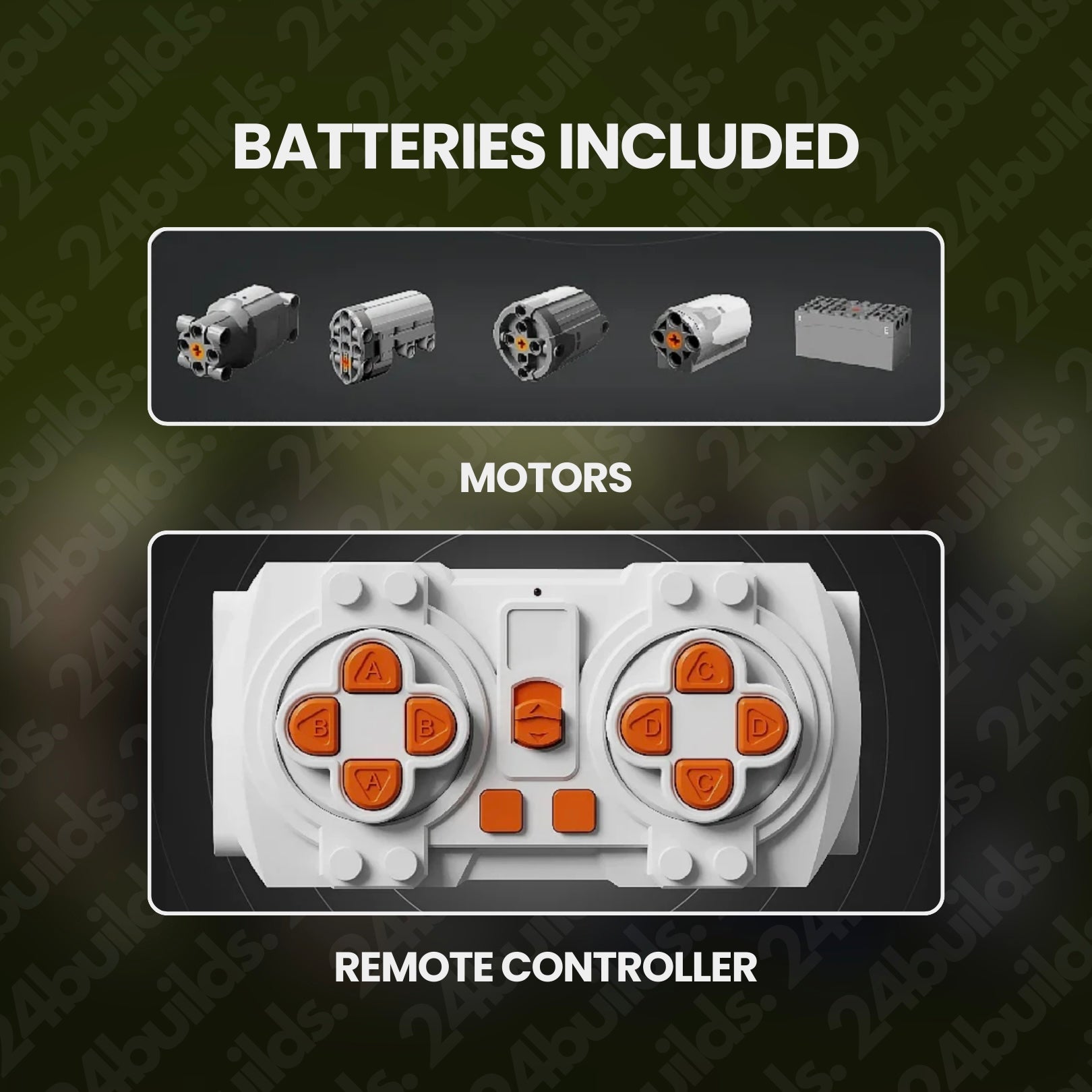 REMOTE CONTROLLED ITALIAN V12 CONCEPT | 2574PCS - BRICKS LAB