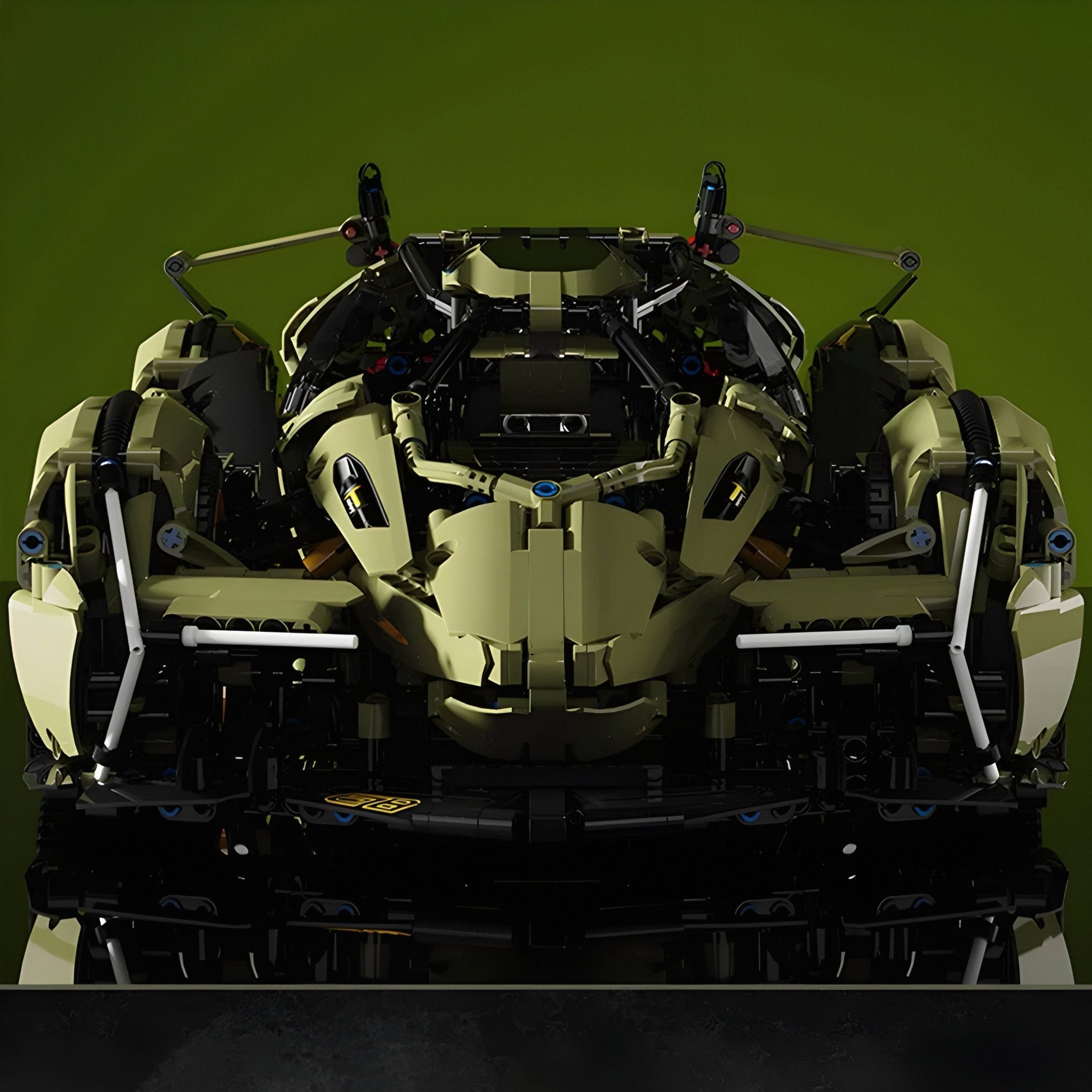 REMOTE CONTROLLED ITALIAN V12 CONCEPT | 2574PCS - BRICKS LAB