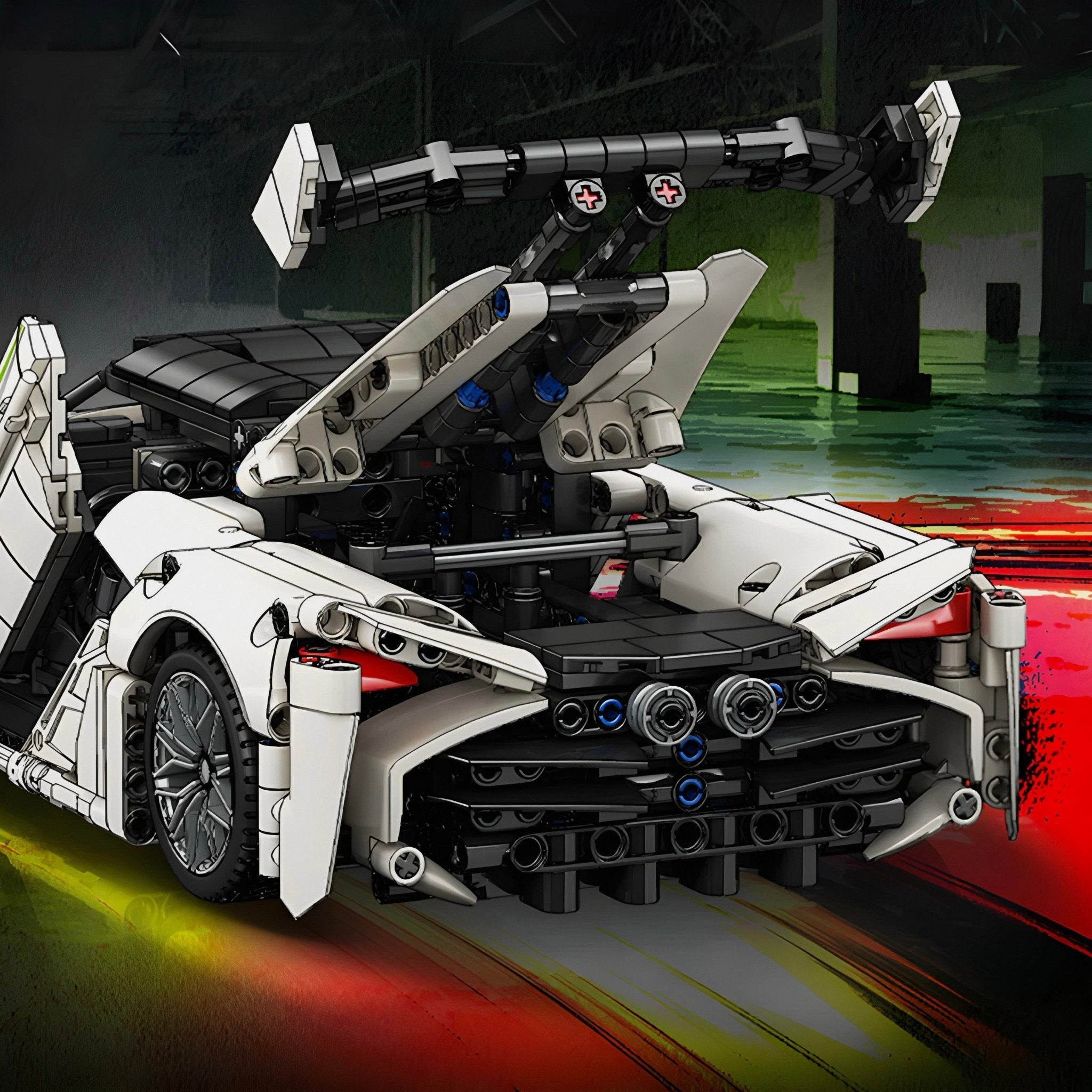Remote Controlled Jesko | 1114pcs - BRICKS LAB