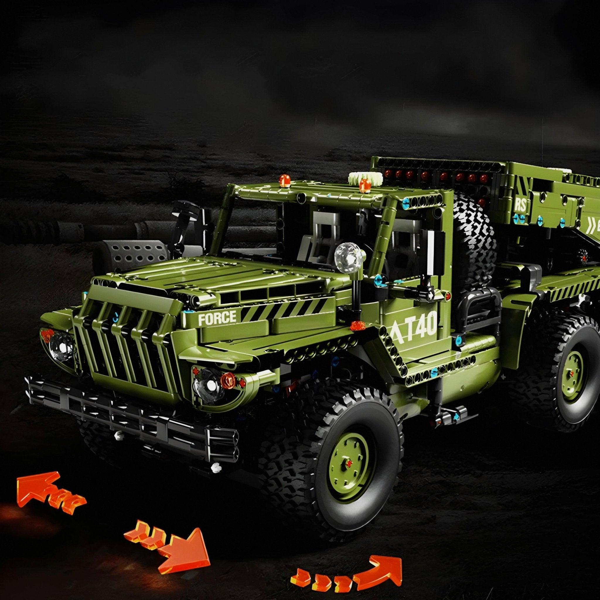 REMOTE CONTROLLED KATYUSHA ROCKET LAUNCHER | 2269PCS - BRICKS LAB