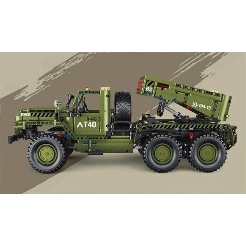 REMOTE CONTROLLED KATYUSHA ROCKET LAUNCHER | 2269PCS - BRICKS LAB