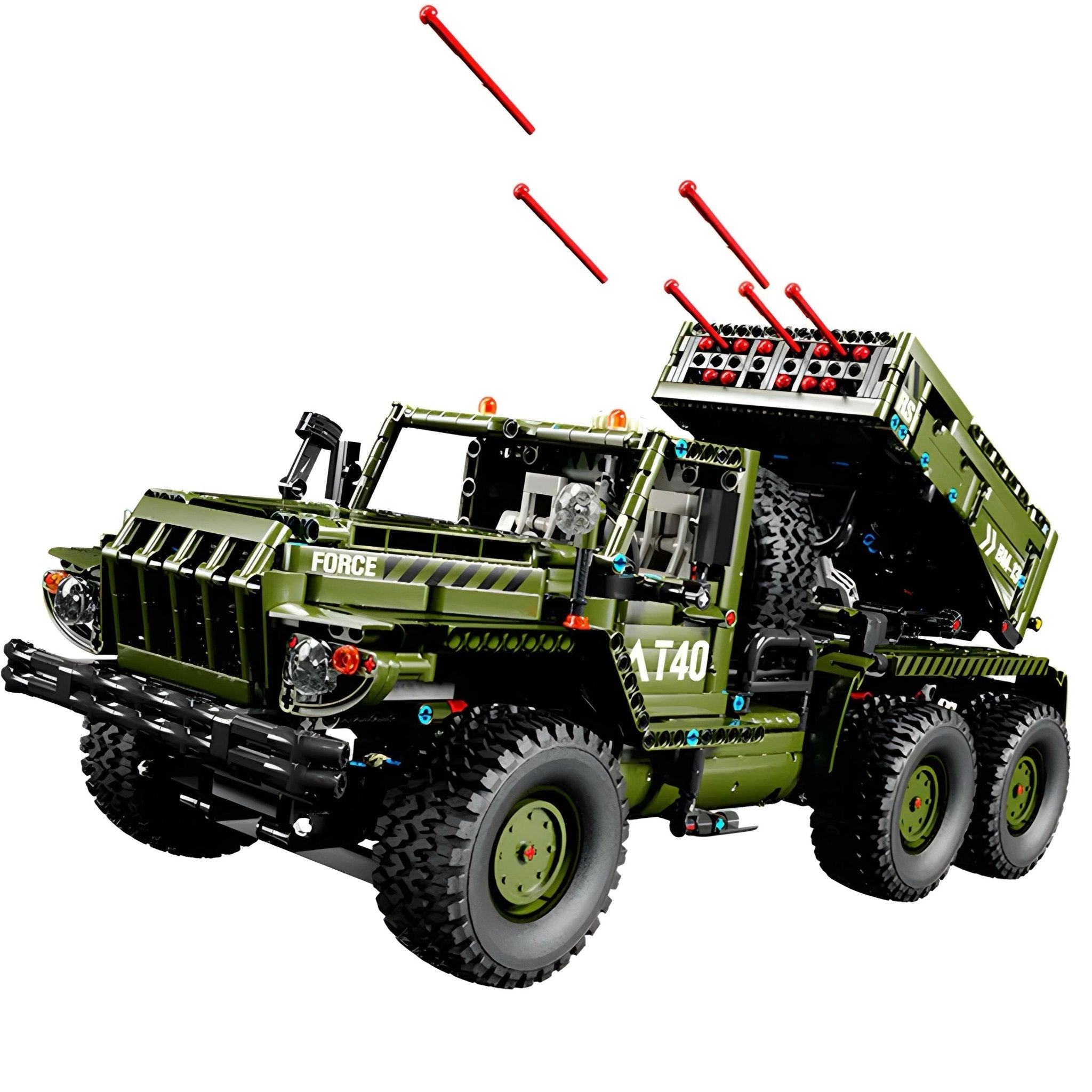 REMOTE CONTROLLED KATYUSHA ROCKET LAUNCHER | 2269PCS - BRICKS LAB