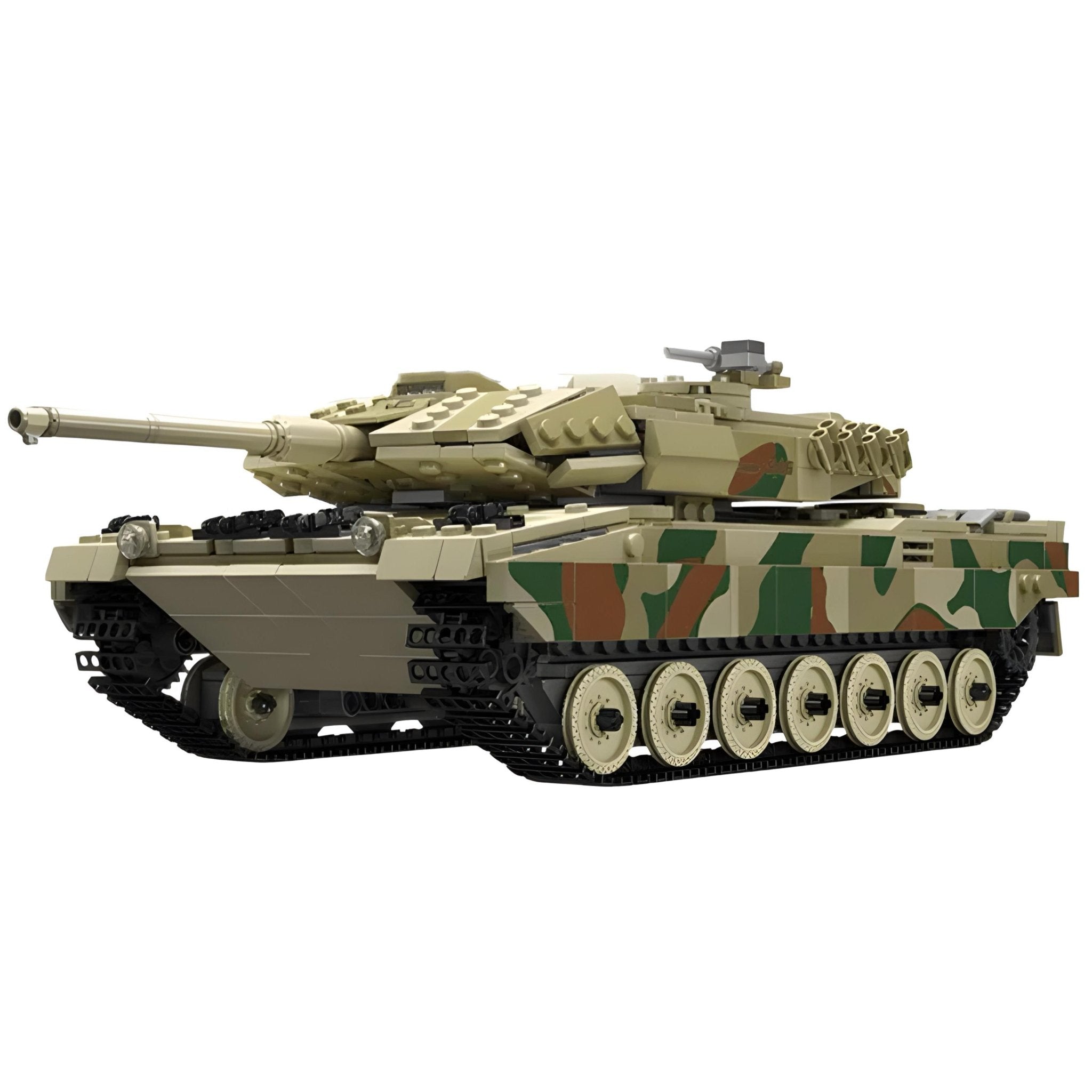 REMOTE CONTROLLED LEOPARD TANK | 1092PCS - BRICKS LAB