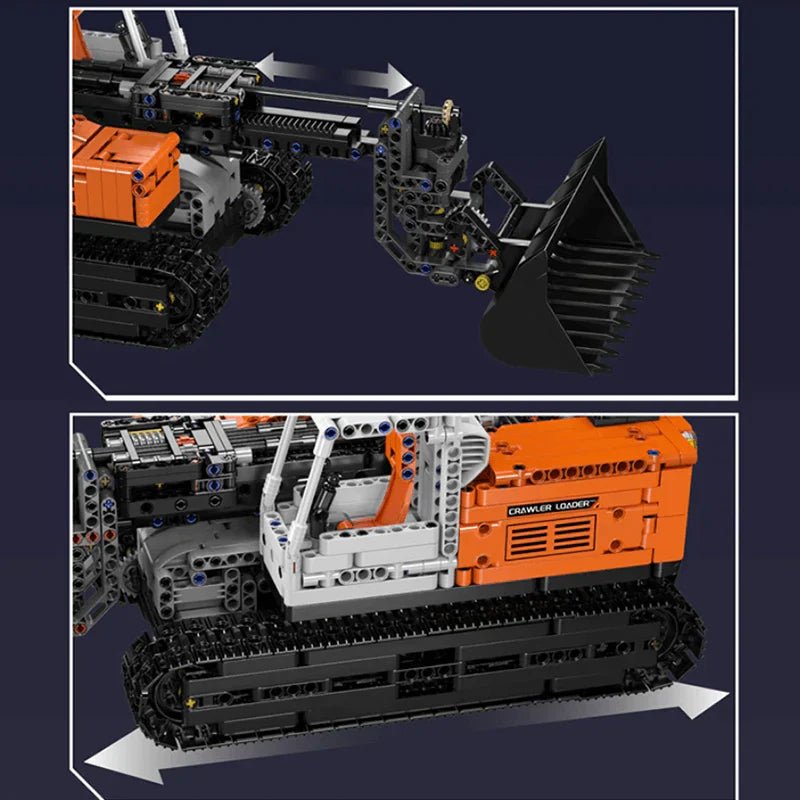 REMOTE CONTROLLED LOADER | 1422PCS - BRICKS LAB