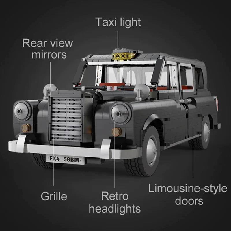 Remote Controlled London Taxi | 1870pcs - BRICKS LAB