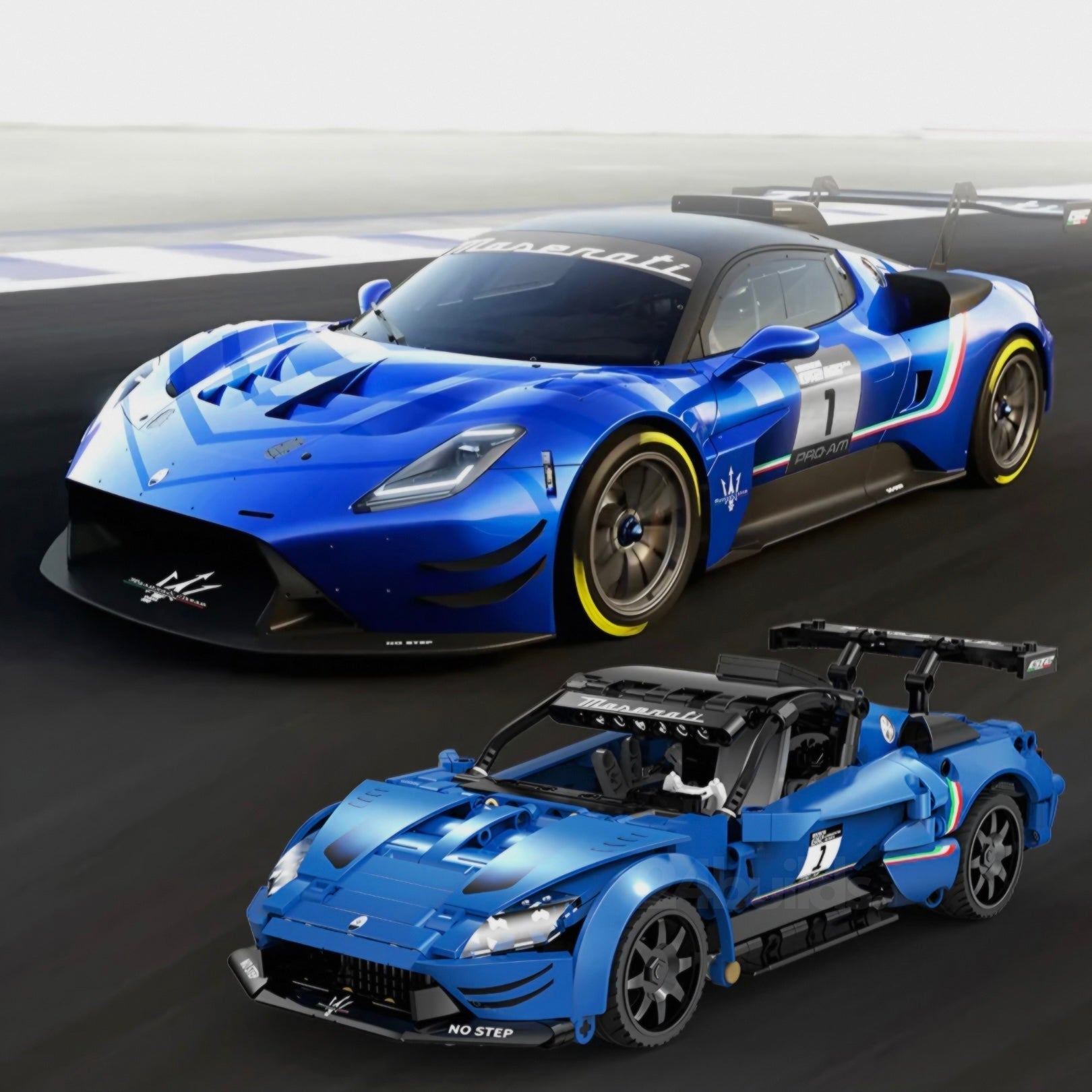 Remote Controlled Maserati GT2 | 548pcs - BRICKS LAB