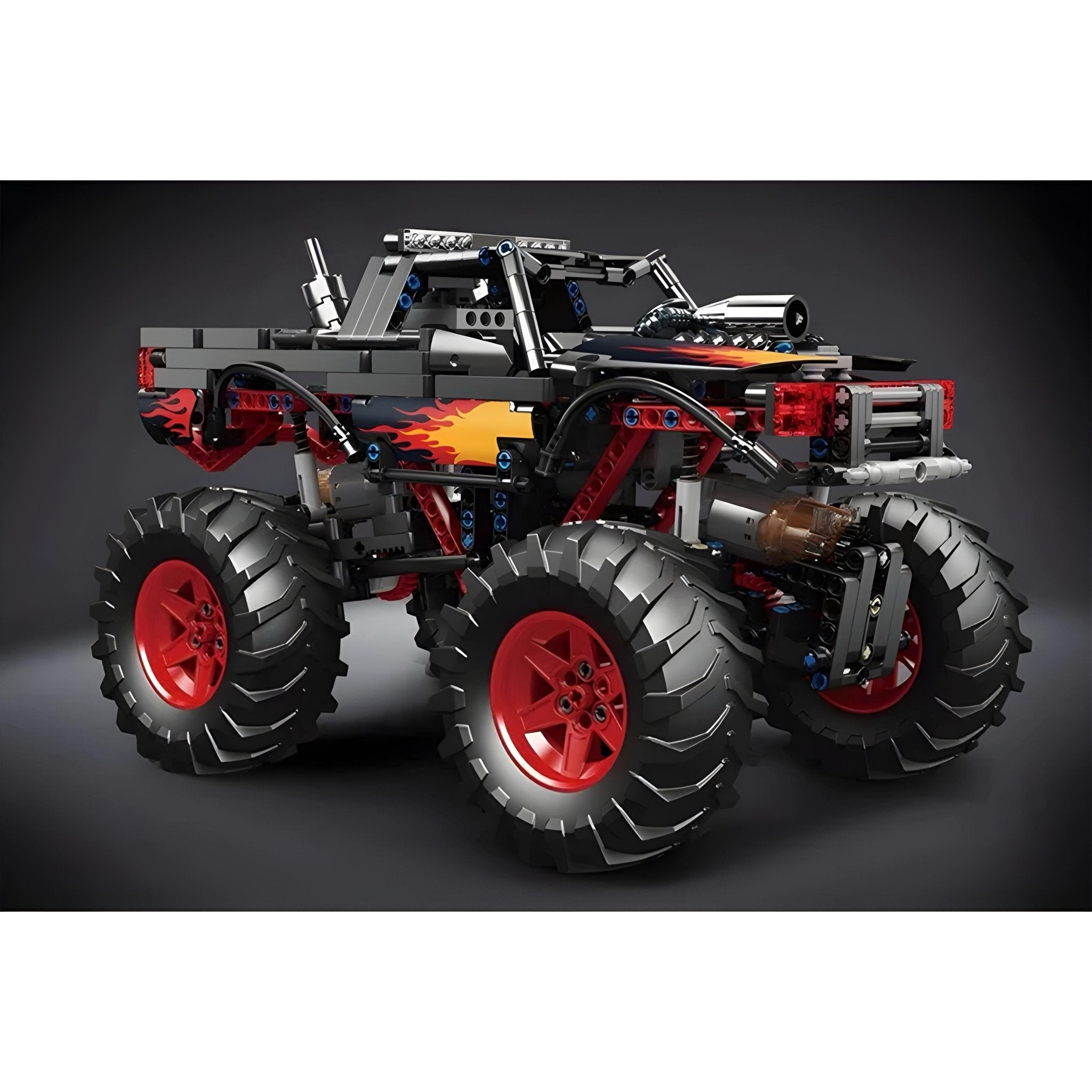 Remote Controlled Monster Truck | 889pcs - BRICKS LAB