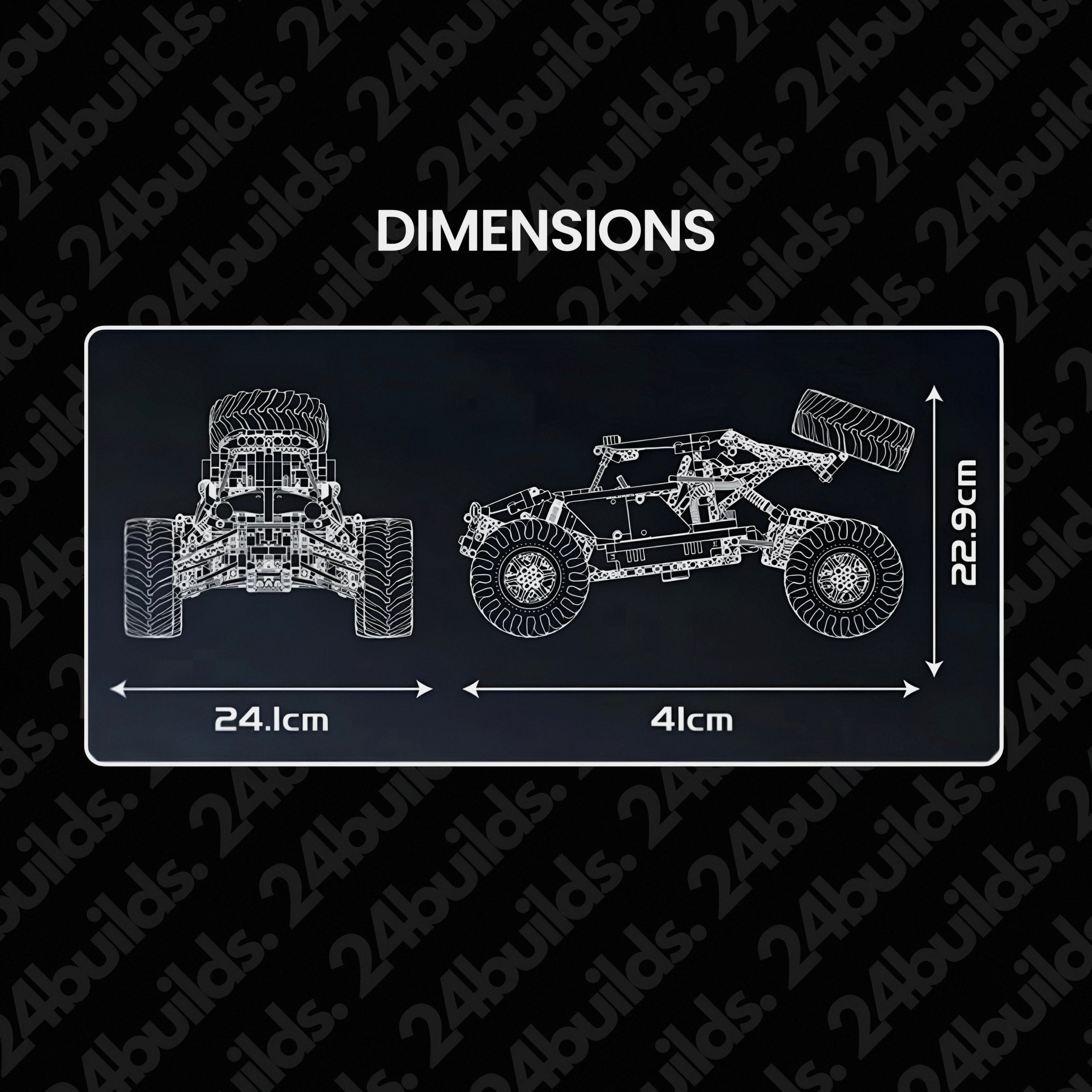Remote Controlled Off Road Buggy | 1018pcs - BRICKS LAB