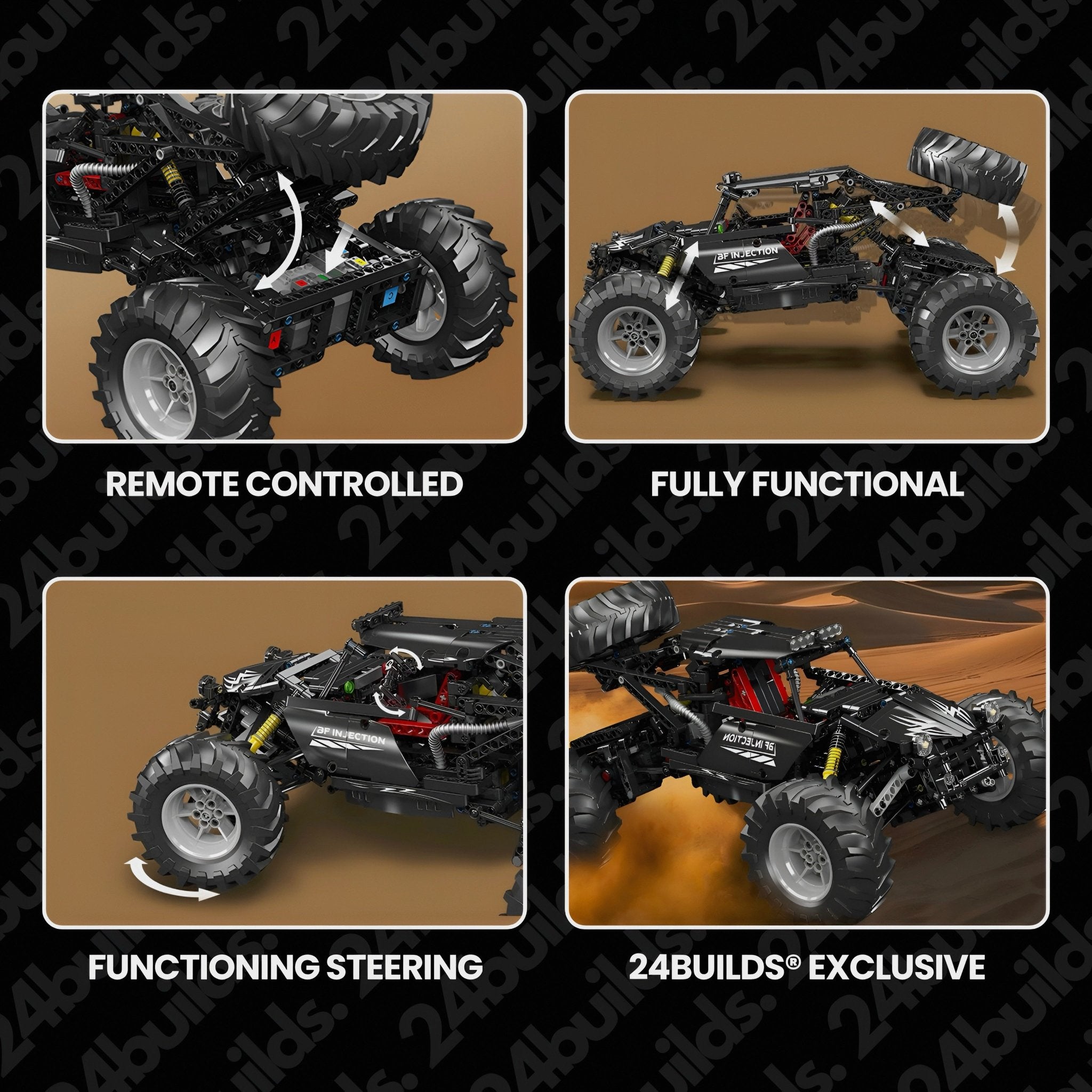 Remote Controlled Off Road Buggy | 1018pcs - BRICKS LAB