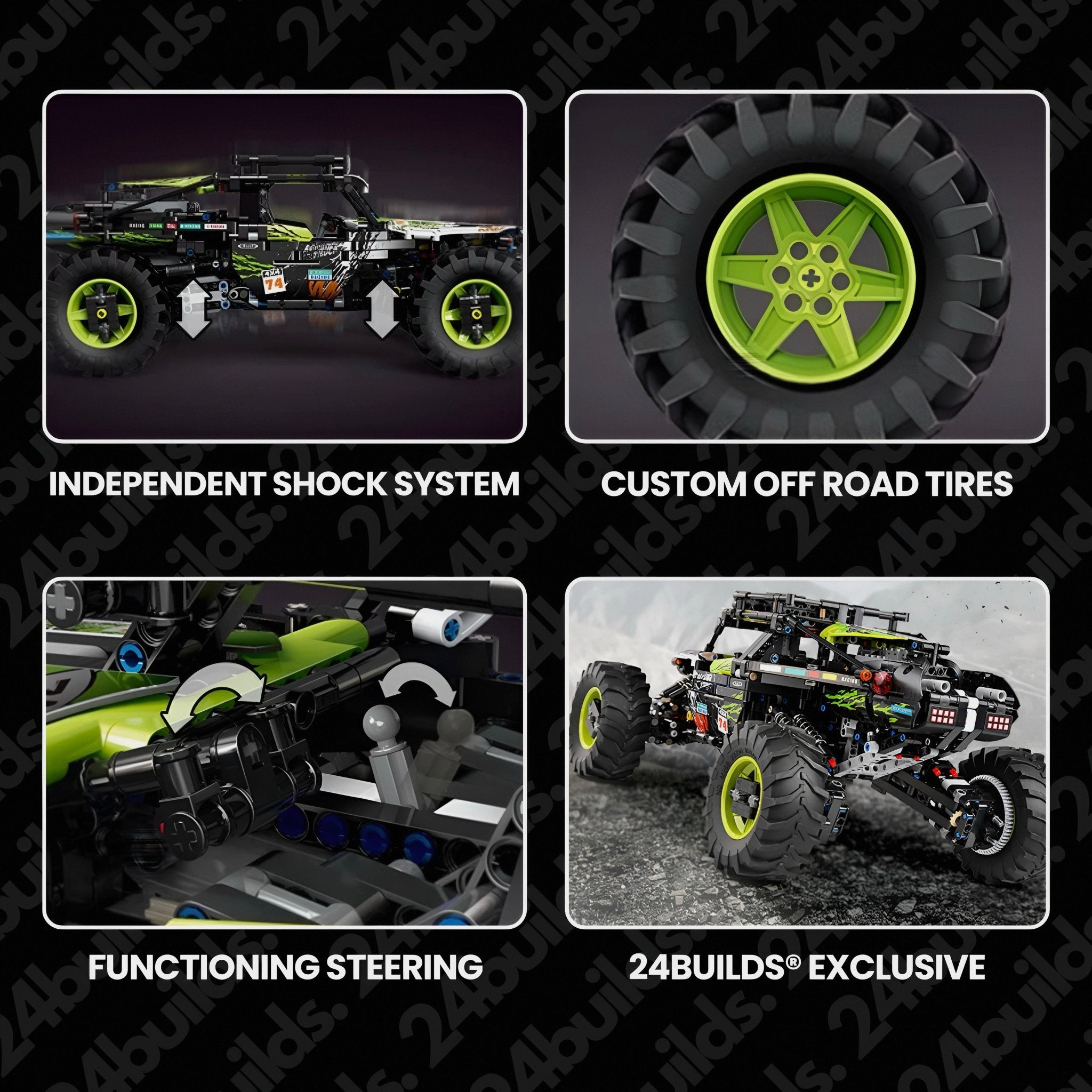 Remote Controlled Off Road Buggy | 1880pcs - BRICKS LAB