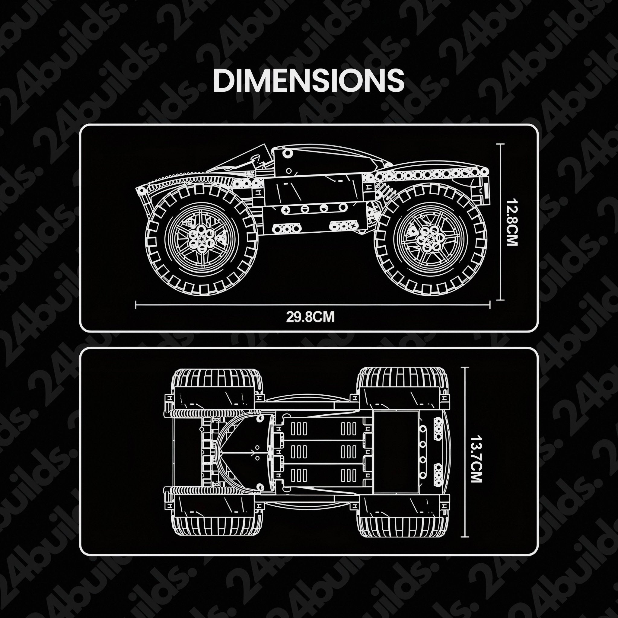 Remote Controlled Off Road Buggy | 408pcs - BRICKS LAB