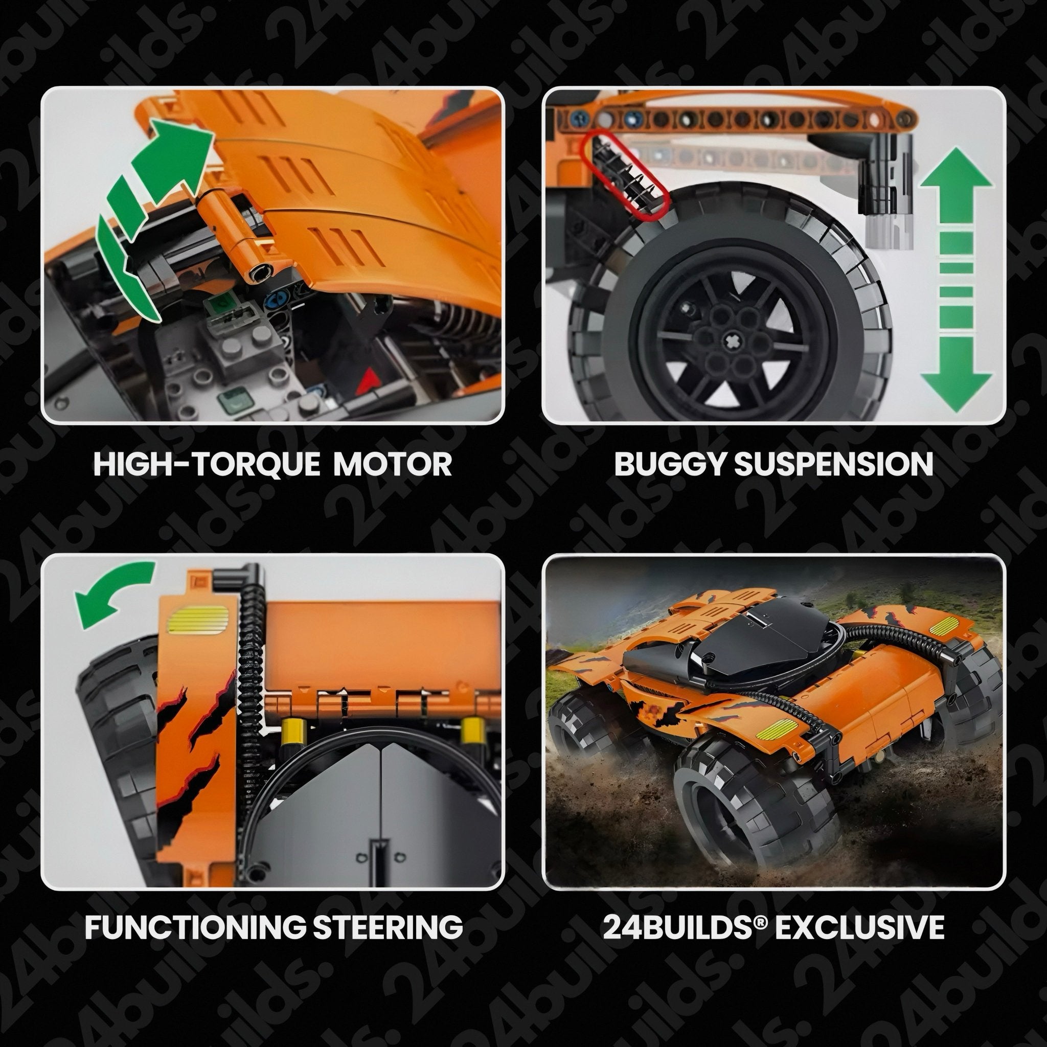 Remote Controlled Off Road Buggy | 408pcs - BRICKS LAB